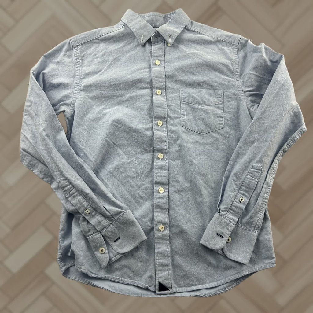 UNTUCKit UNTUCKit Shirt Long Sleeve Button-Up Men's Small Blue Size US S / EU 44-46 / 1 - 1 Thumbnail