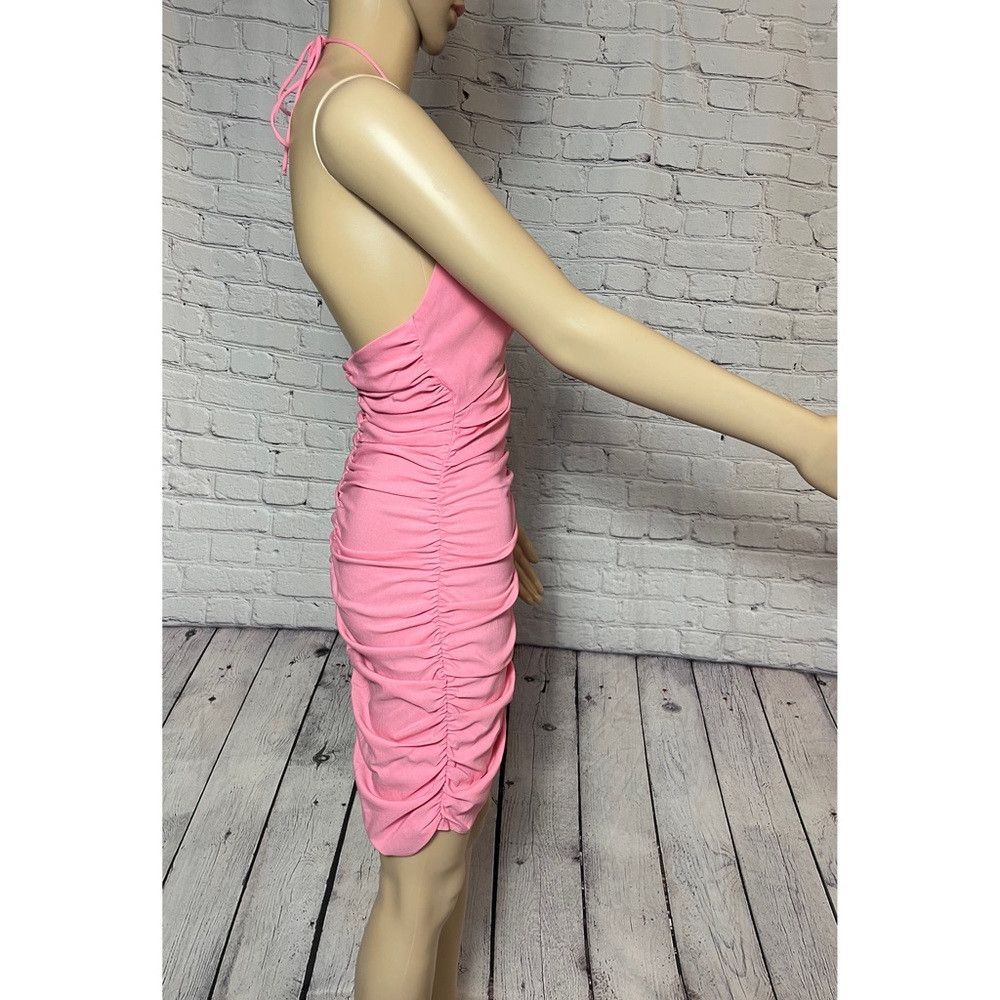 Zara NWT New Zara Pink Cut Out Mini Dress Size XS Size XS / US 0-2 / IT 36-38 - 4 Thumbnail