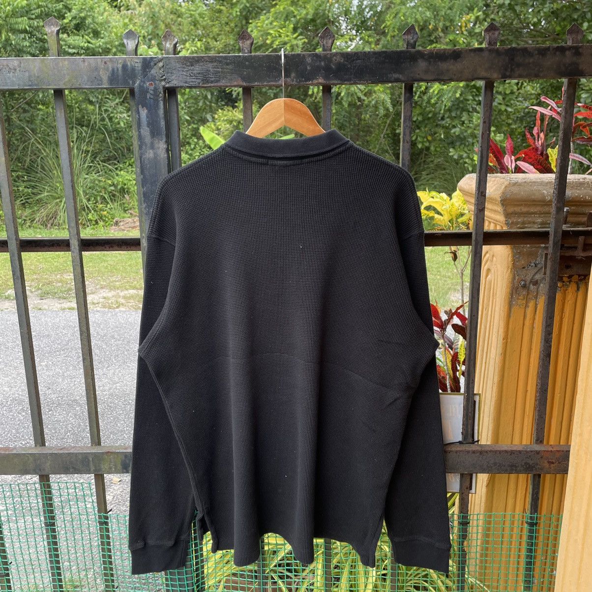 Polo Ralph Lauren 🔥Vintage Polo Ralph Lauren Long Sleeves Waffle Polos Shirts Size US XL / EU 56 / 4 - 2 Thumbnail