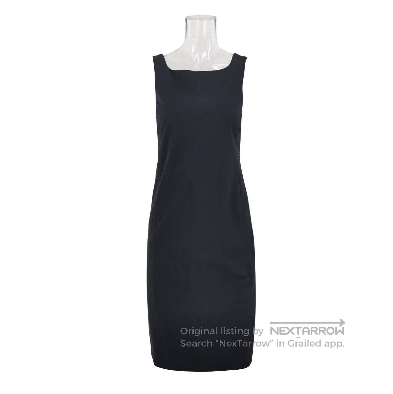Prada Prada Sleeveless Square Neck Vintage Dress . Size L / US 10 / IT 46 - 1 Thumbnail