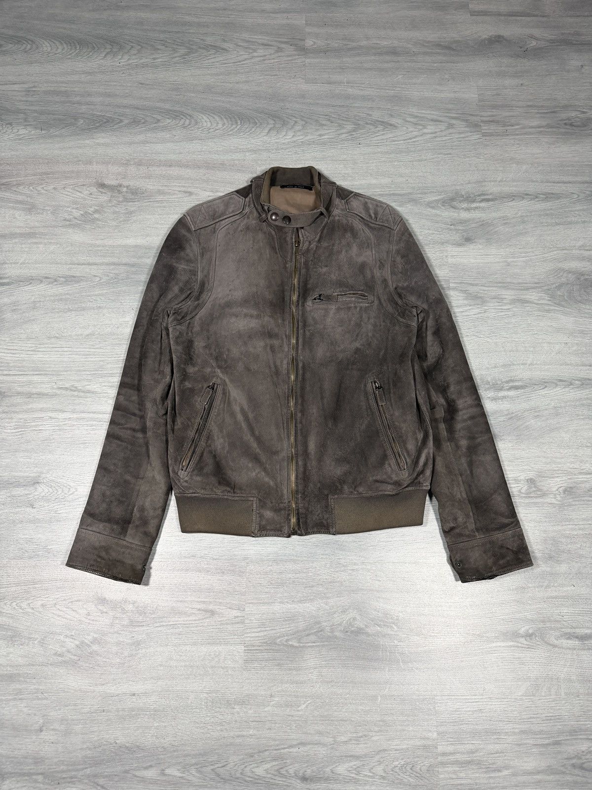 Gucci Gucci by Tom ford AW2004 suede leather safari jacket | Grailed