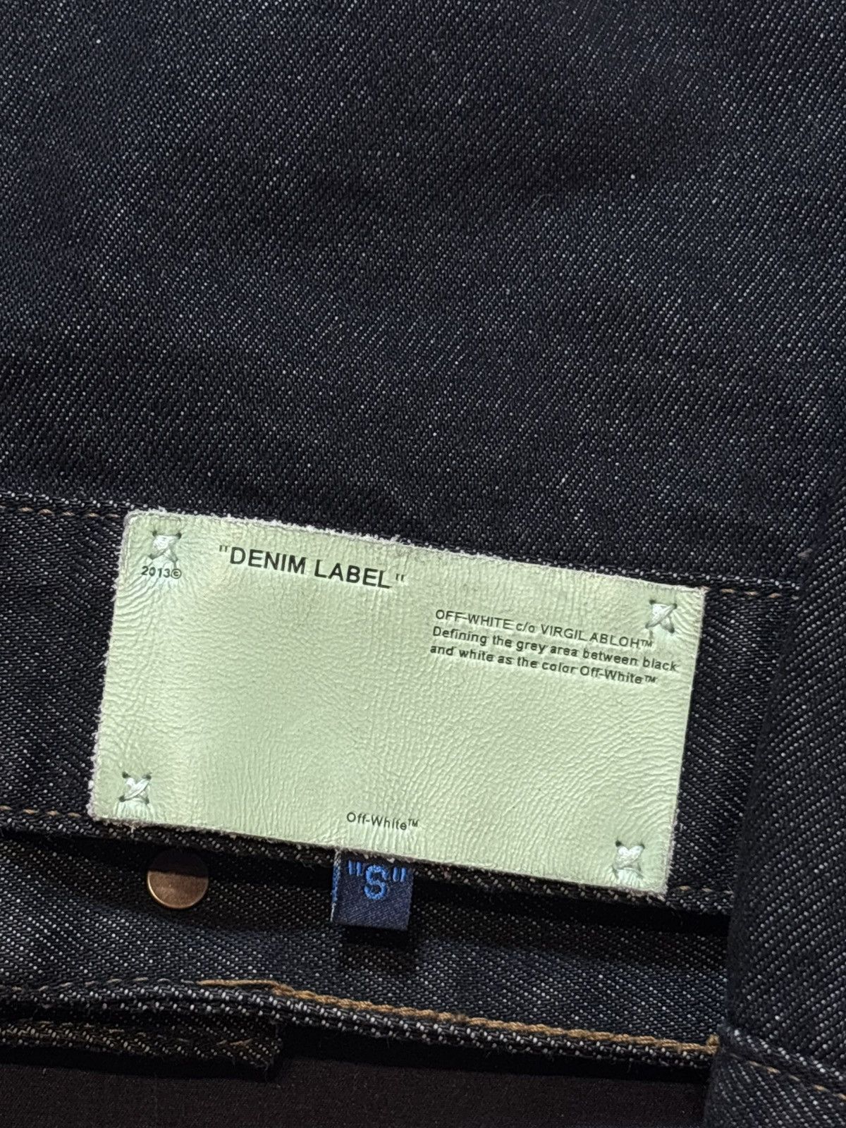 Off-White Off White Denim Jacket Spray Paint Size US M / EU 48-50 / 2 - 3 Thumbnail