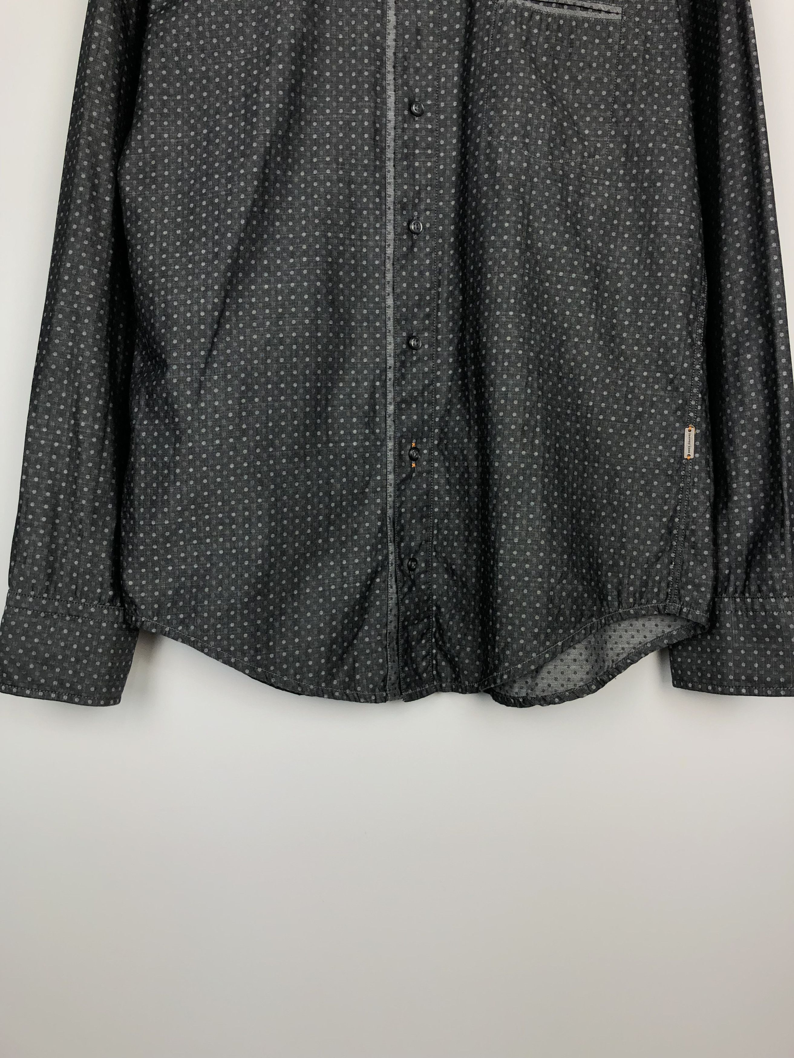 Hugo Hugo Boss Orange Shirt Gray size L Size US L / EU 52-54 / 3 - 3 Thumbnail