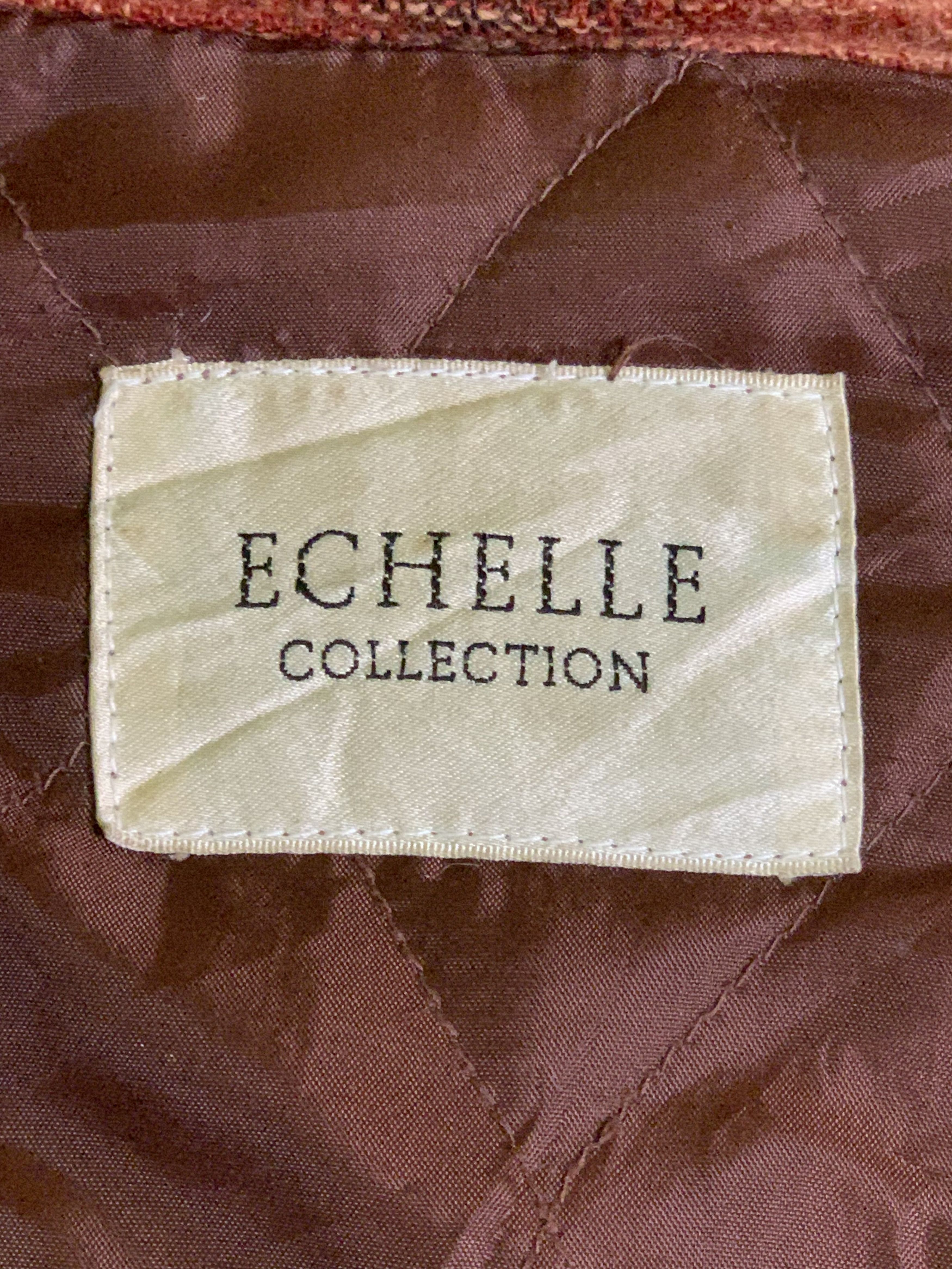 Japanese Brand × Vintage Rare Design Vintage Echelle Collection Zipper Jackets Size US L / EU 52-54 / 3 - 4 Thumbnail