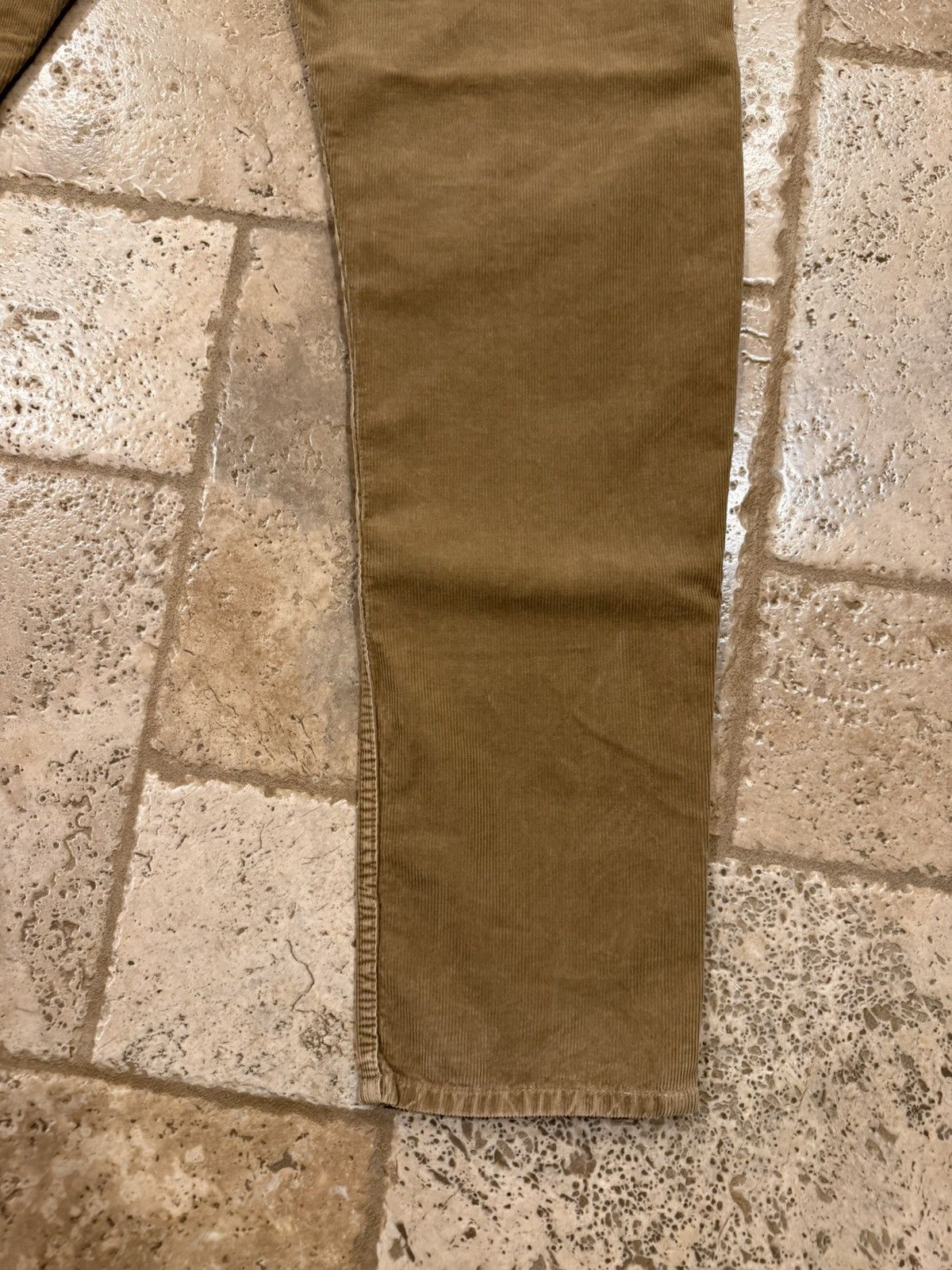 Dries Van Noten Dries Van Noten Corduroy Light Brown Pants Size US 33 - 7 Thumbnail