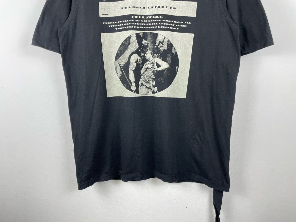 Rick Owens Drkshdw Rick Owens DRKSHDW Hollywood Tommy Tee Size US S / EU 44-46 / 1 - 8 Thumbnail