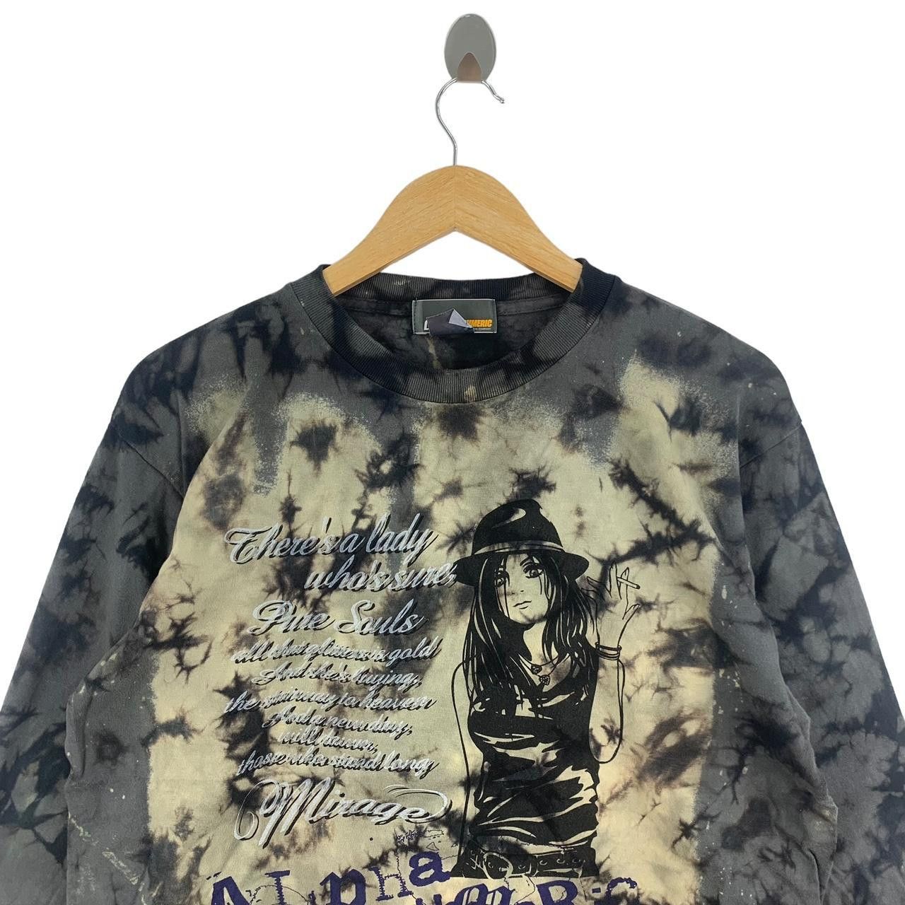 Other ALPHANUMERIC MOSQUITOHEAD Tie Dye Tee Shirt Top Long Sleeve Size US L / EU 52-54 / 3 - 2 Thumbnail