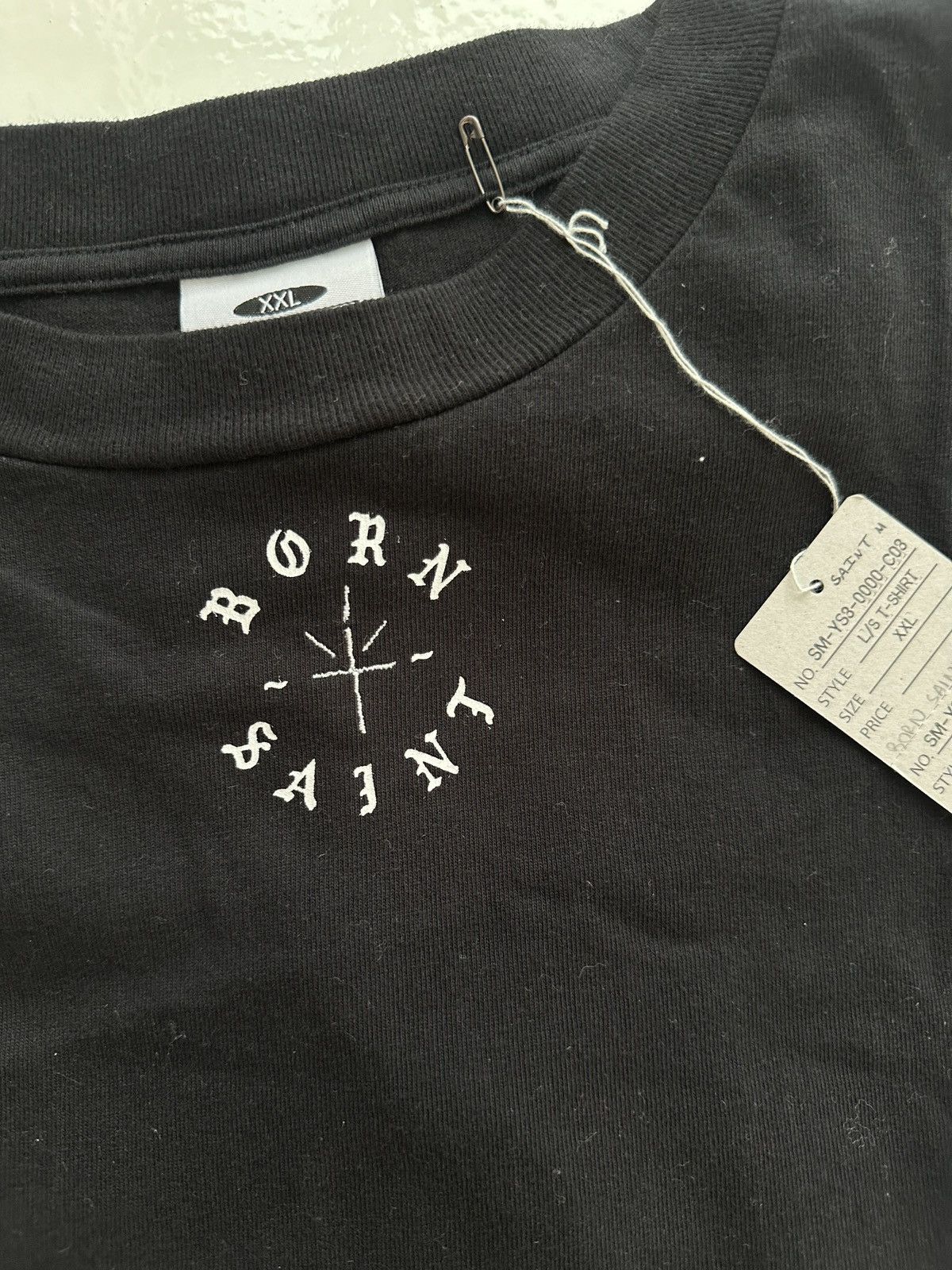 Saint Michael Born saint tee Size US XXL / EU 58 / 5 - 5 Thumbnail