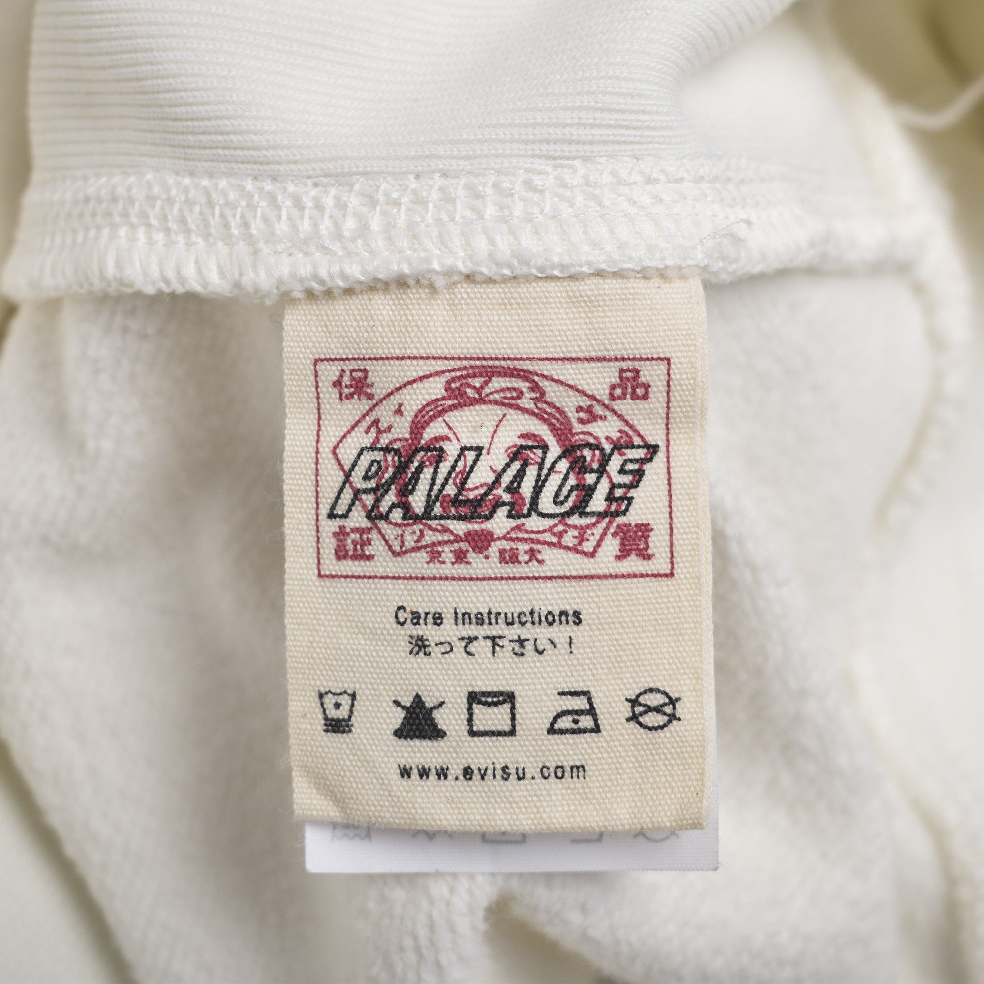 Evisu × Palace PALACE X EVISU TRI GODHEAD HOODIE WHITE XL FW21 Size US XL / EU 56 / 4 - 6 Thumbnail