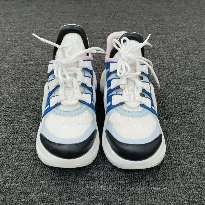 Louis Vuitton Louis Vuitton Archlight Casual Sneakers in Blue and White - Size US 6 / IT 36 - 4 Thumbnail