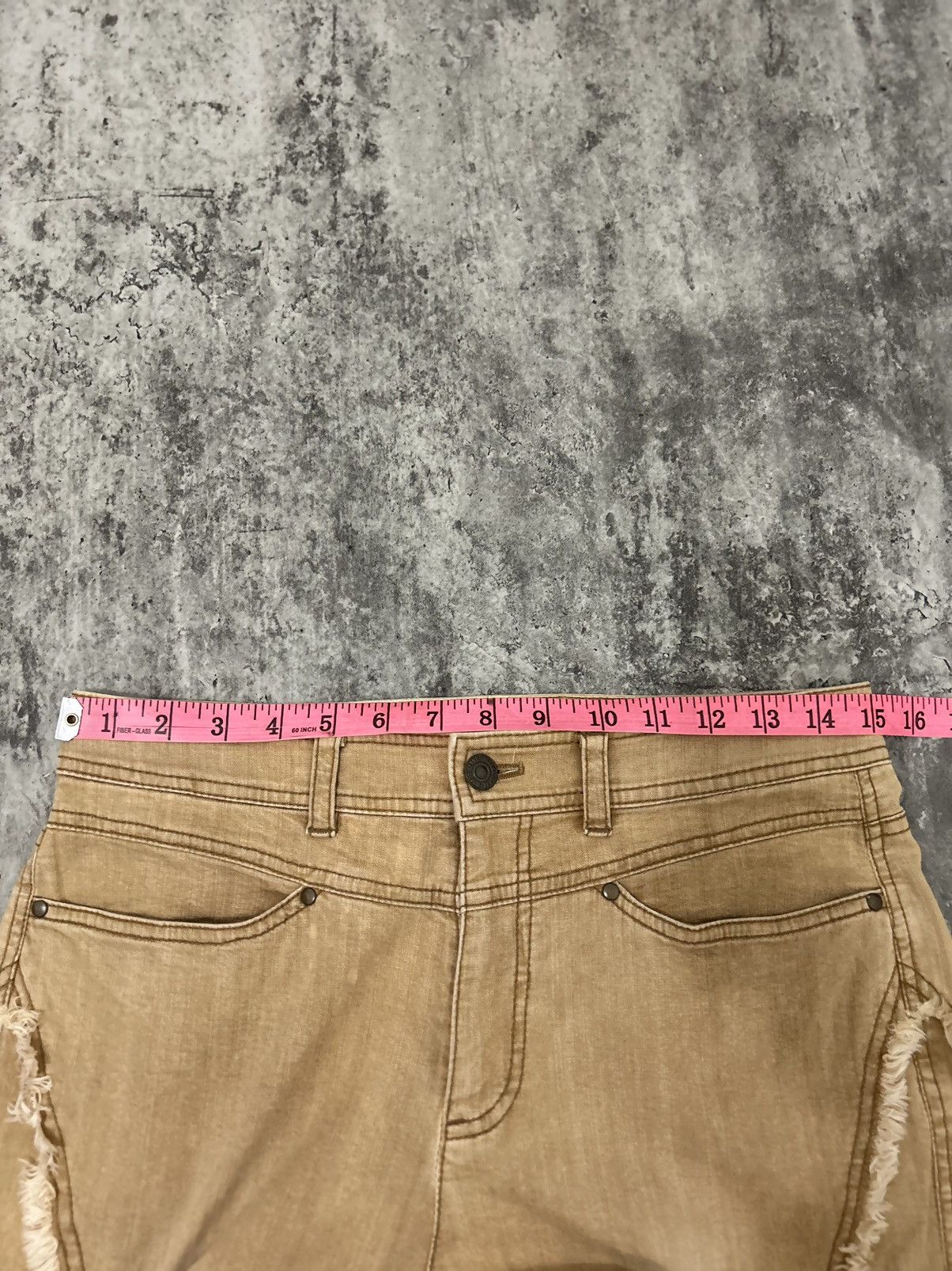 Hysteric Glamour × Japanese Brand × Vintage Vintage Clermont Cargo Spiral Flare Pants Size US 30 / EU 46 - 13 Thumbnail