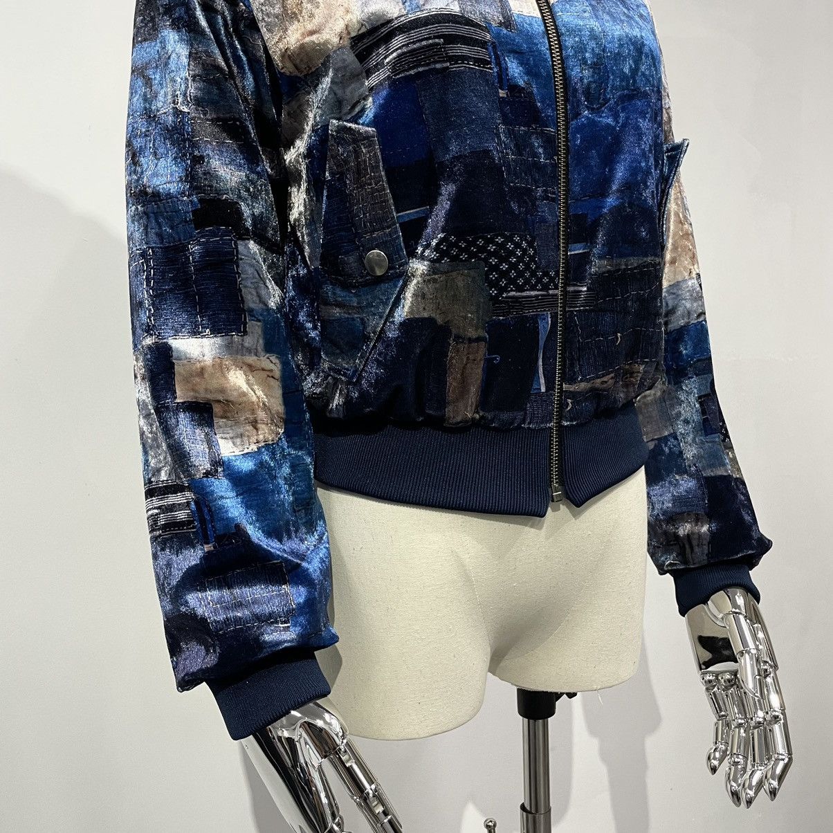 Kansai Yamamoto Kansai Yamamoto velvet bomber jacket Size M / US 6-8 / IT 42-44 - 3 Thumbnail