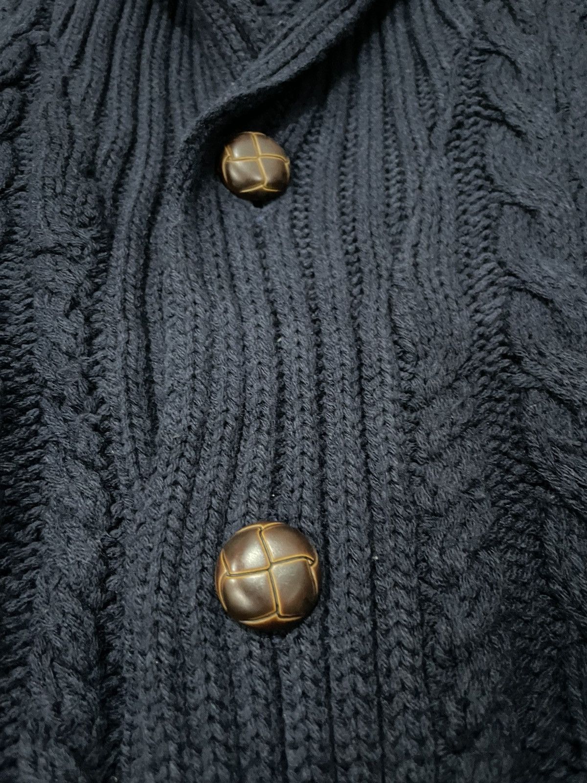 Takeo Kikuchi Japan Designer Takeo Kikuchi Cable Knitwear Cardigan winter Size US L / EU 52-54 / 3 - 7 Thumbnail