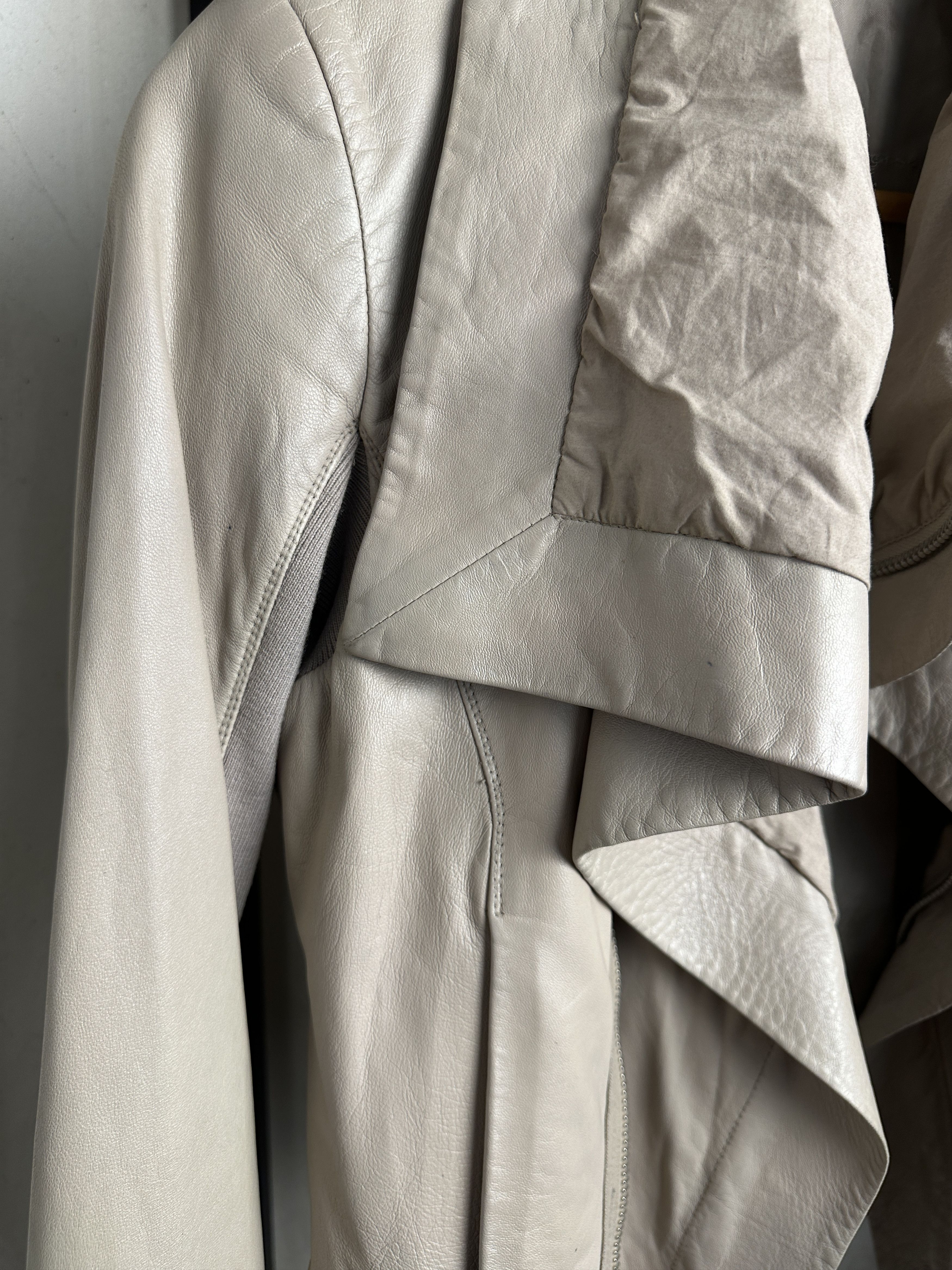 Rick Owens Rick Owens FW15 Sphinx Leather Jacket Size M / US 6-8 / IT 42-44 - 5 Thumbnail