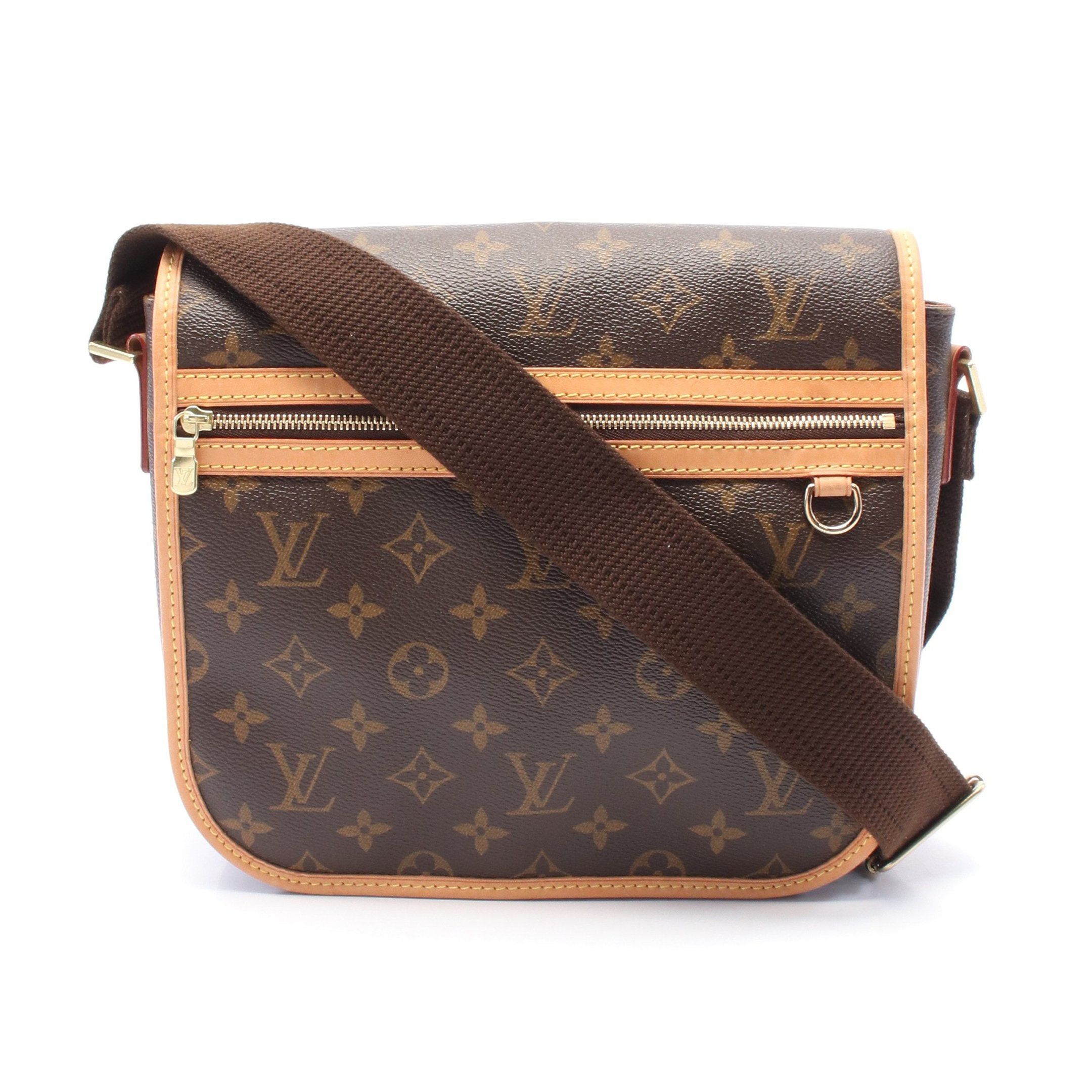 Louis Vuitton Messenger Pm Bosforo Monogram Shoulder Bag Leather Brown, Women's