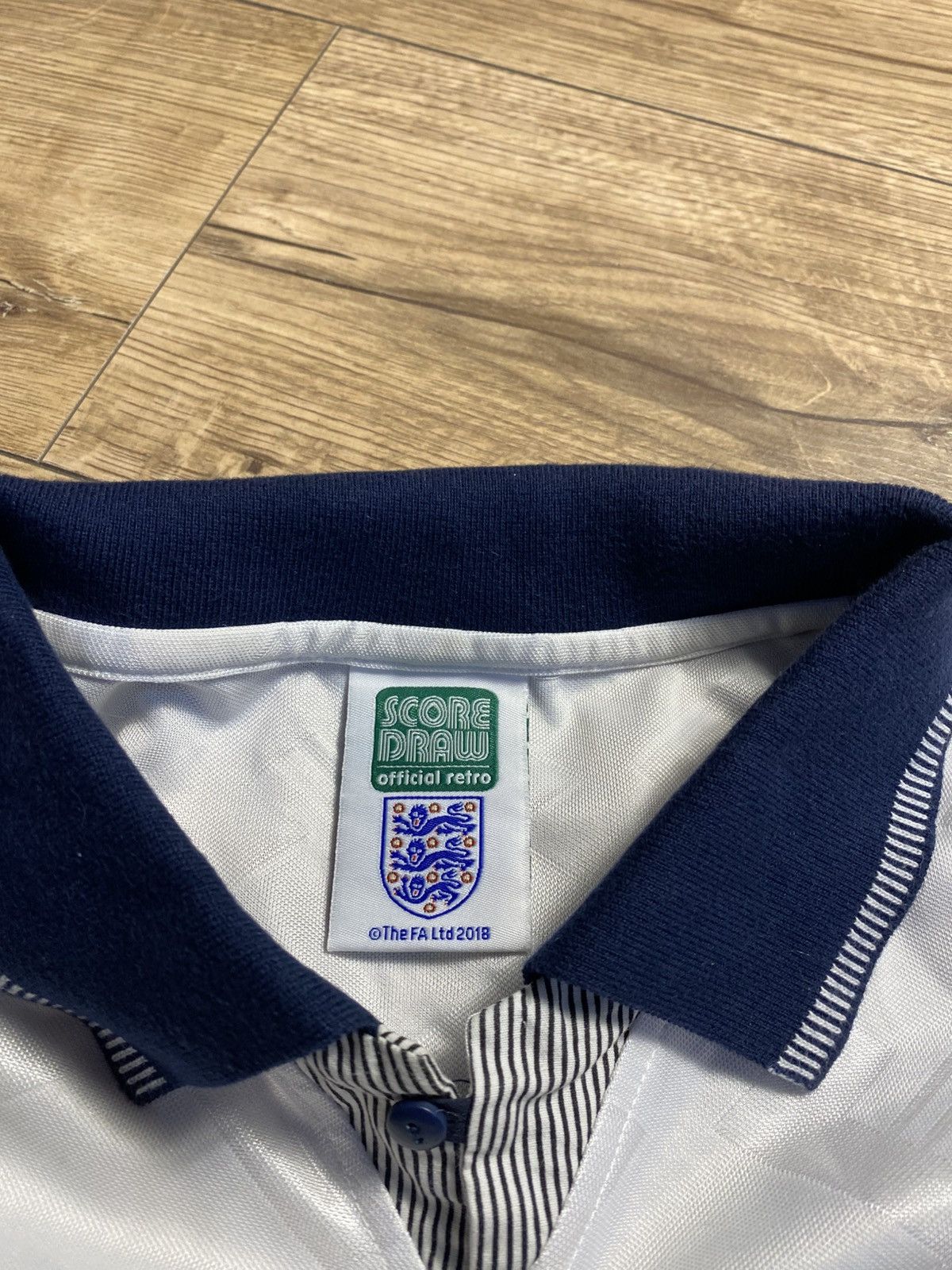 Other England 1990 World Cup Retro Football Shirt Score Draw sz-M Size US M / EU 48-50 / 2 - 4 Thumbnail