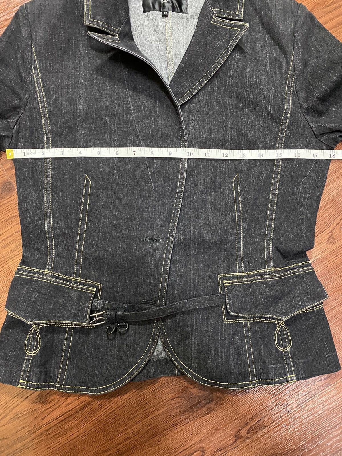 Comme des Garcons Homme Deux Hanae Mori Casual Denim Outwear Size S / US 4 / IT 40 - 16 Thumbnail