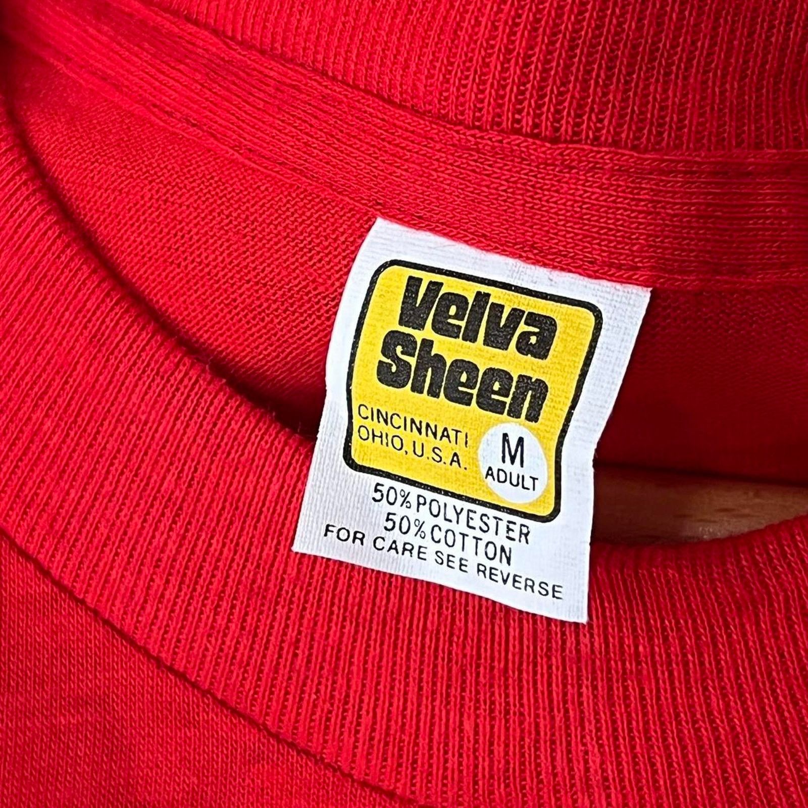 Velva Sheen 1980s Velva Sheen Coors Promo T-Shirt | Vintage Beer | M Size US M / EU 48-50 / 2 - 4 Thumbnail