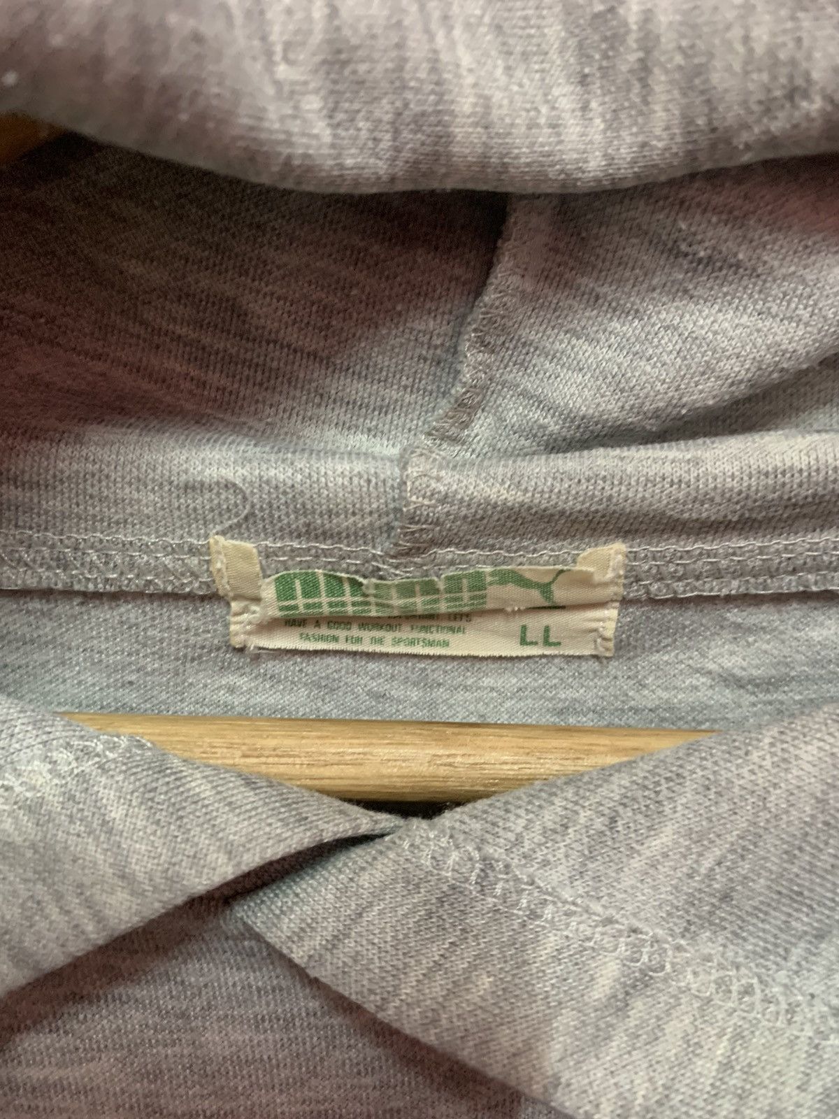 Puma × Vintage VINTAGE!! Sweater Hoodies 80's PUMA Size US XL / EU 56 / 4 - 4 Thumbnail