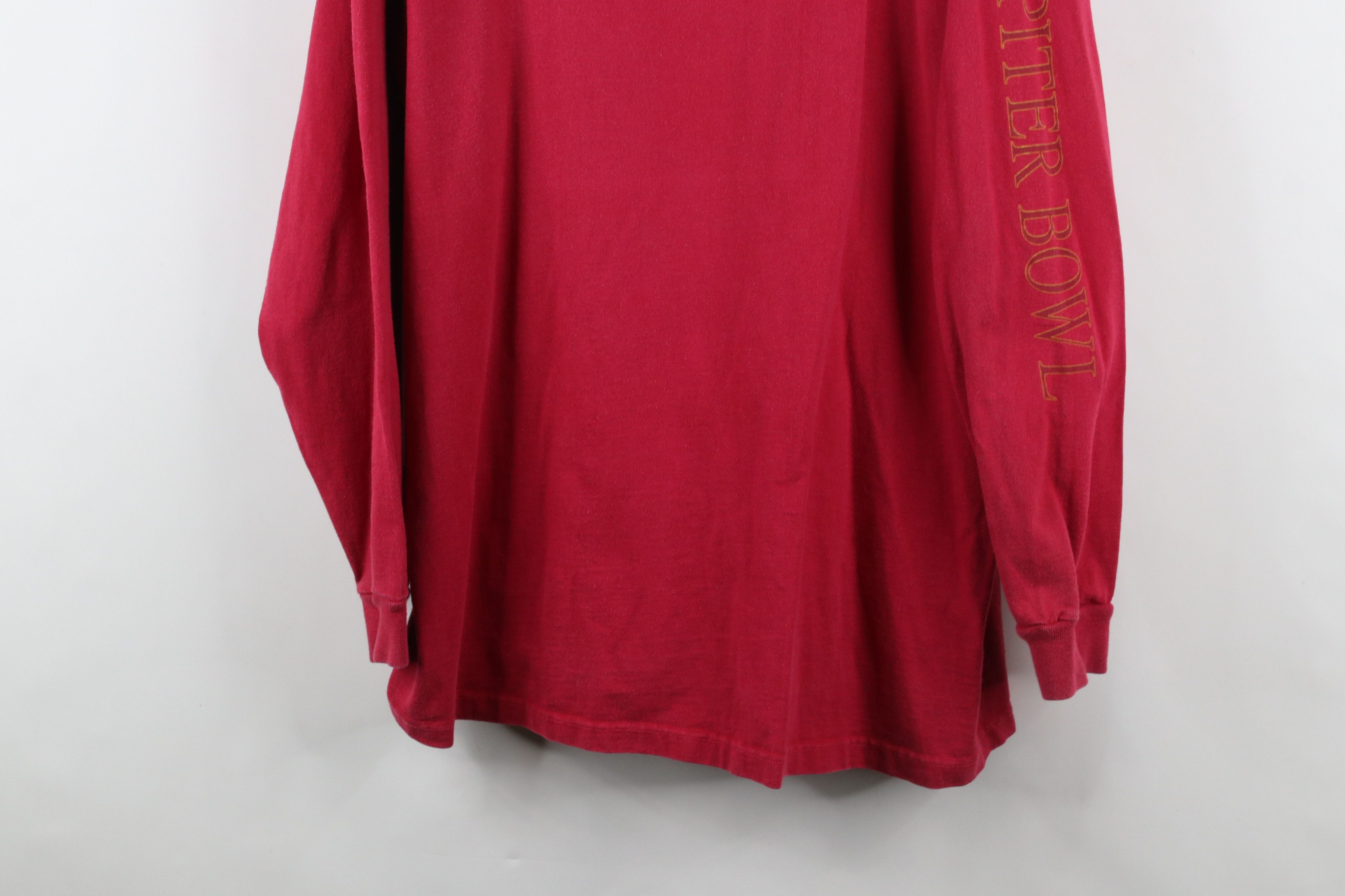 Vintage Vintage 90s City Utah Jupiter Bowl Long Sleeve T-Shirt USA Size US XL / EU 56 / 4 - 3 Thumbnail