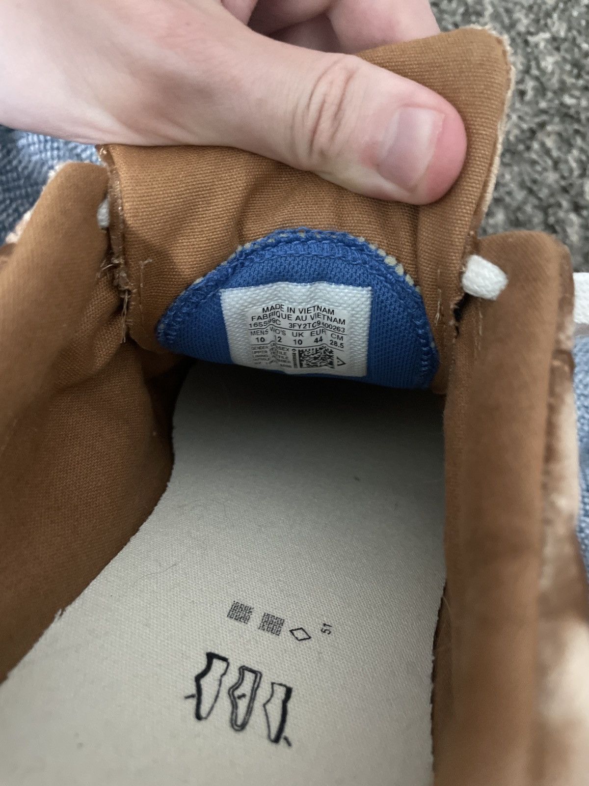 Golf le Fleur Golf le Fleur quilted velvet brown Size US 10 / EU 43 - 11 Thumbnail