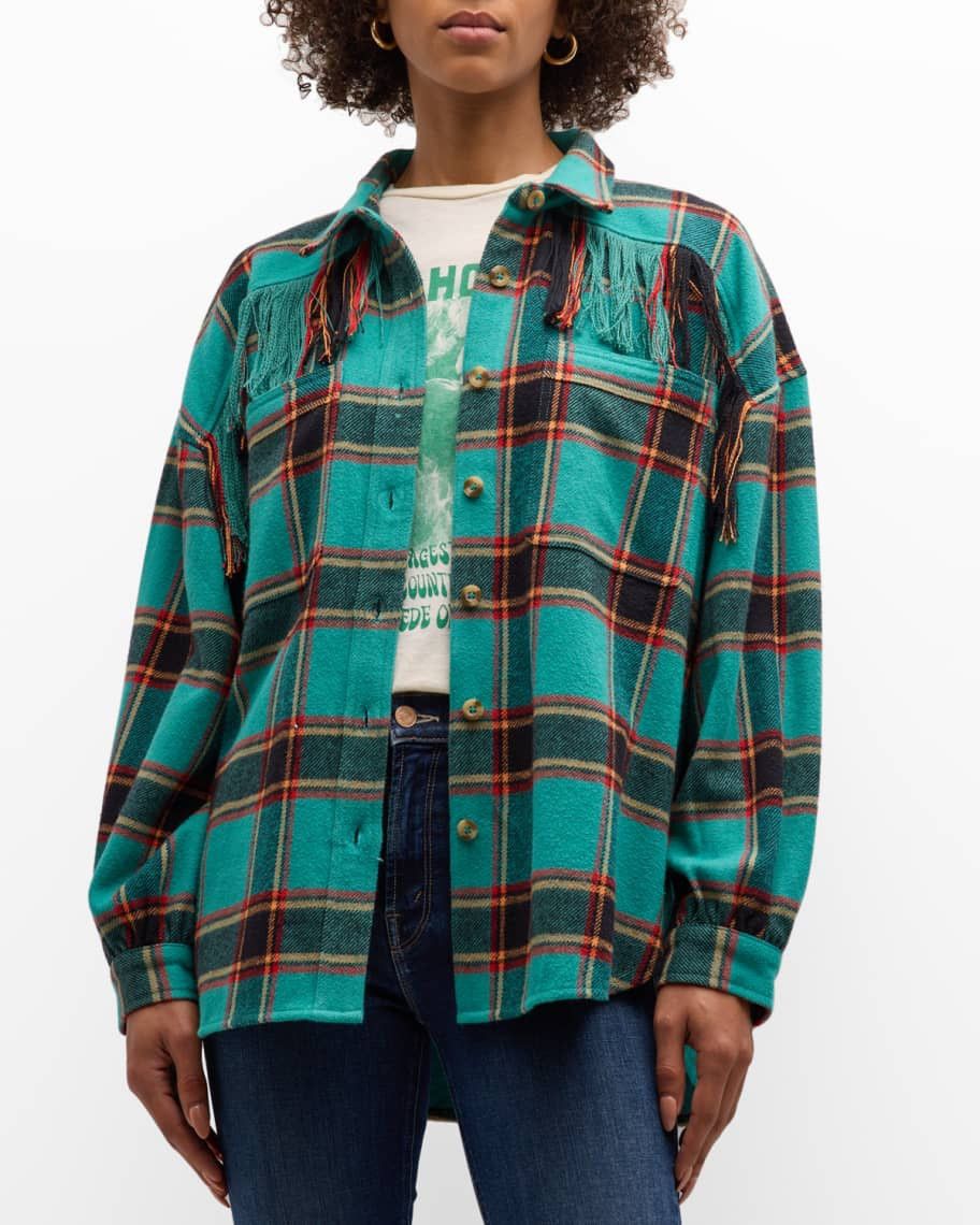 Fringe Benefits Western Plaid