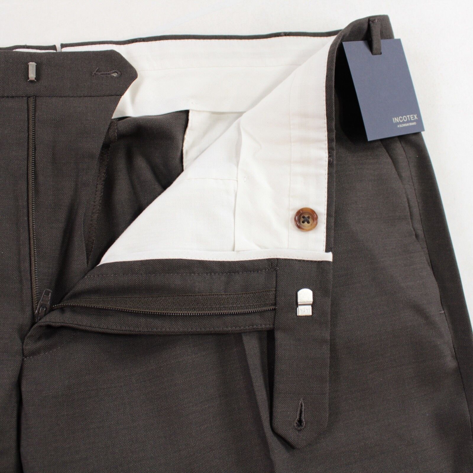 Incotex Incotex New with tags Dress Pants Size 40 US In Brown Size US 40 / EU 56 - 3 Thumbnail