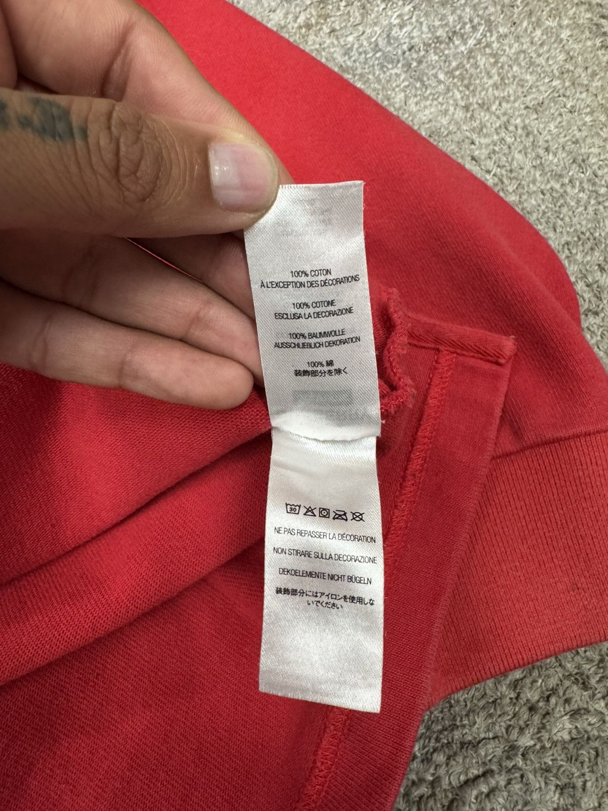 Burberry × Supreme Supreme x Burberry Rugby Polo Button Up Shirt Size US M / EU 48-50 / 2 - 7 Thumbnail