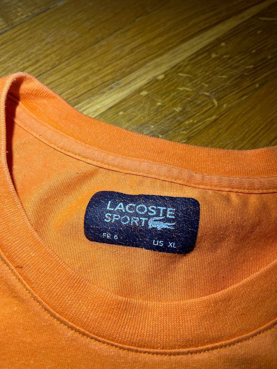 Lacoste Lacoste sport orange basic logo tee Size US XL / EU 56 / 4 - 5 Thumbnail