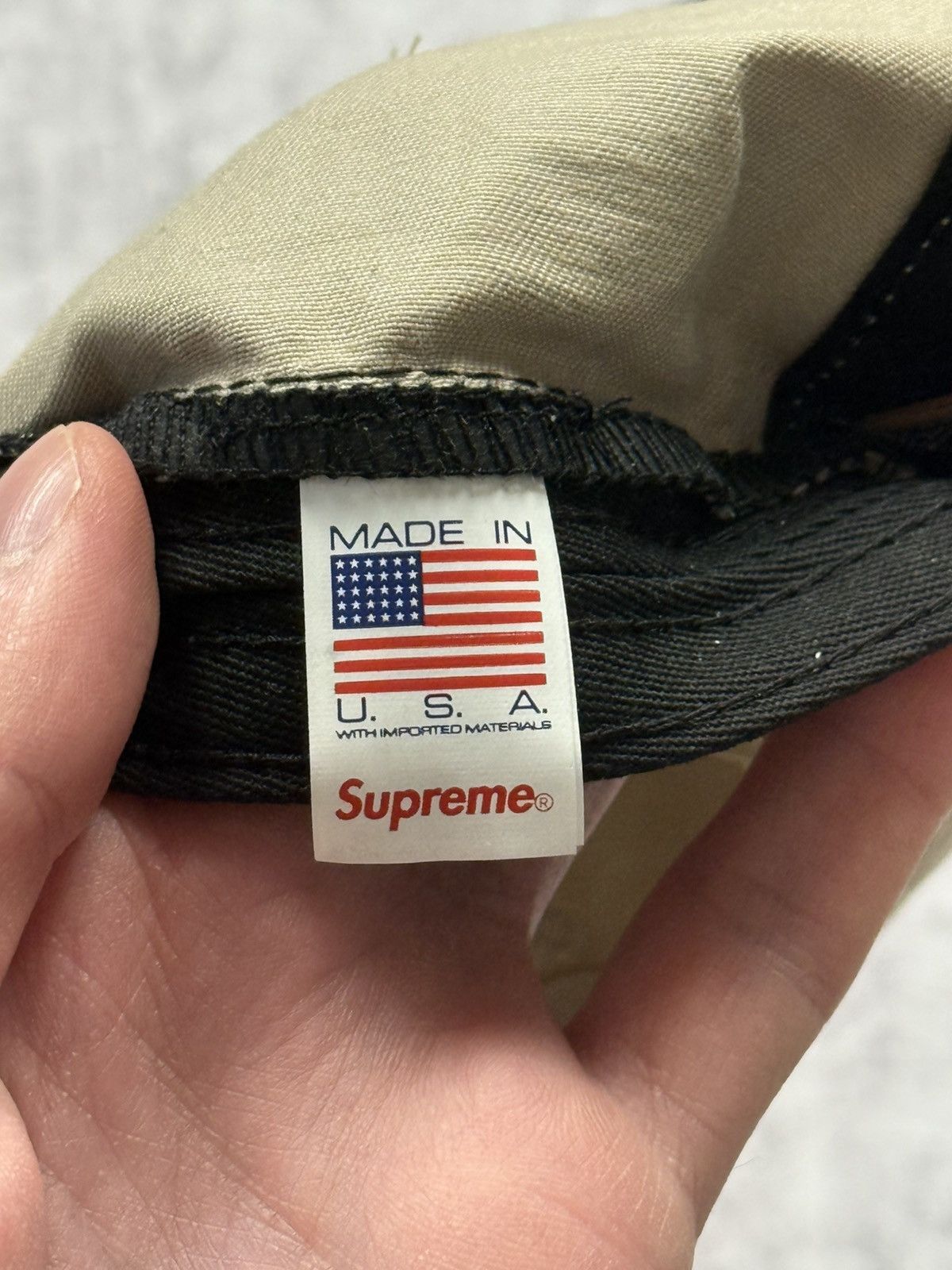 Supreme Beige Supreme Lasered Twill Camp Cap ss23 Size ONE SIZE - 8 Thumbnail