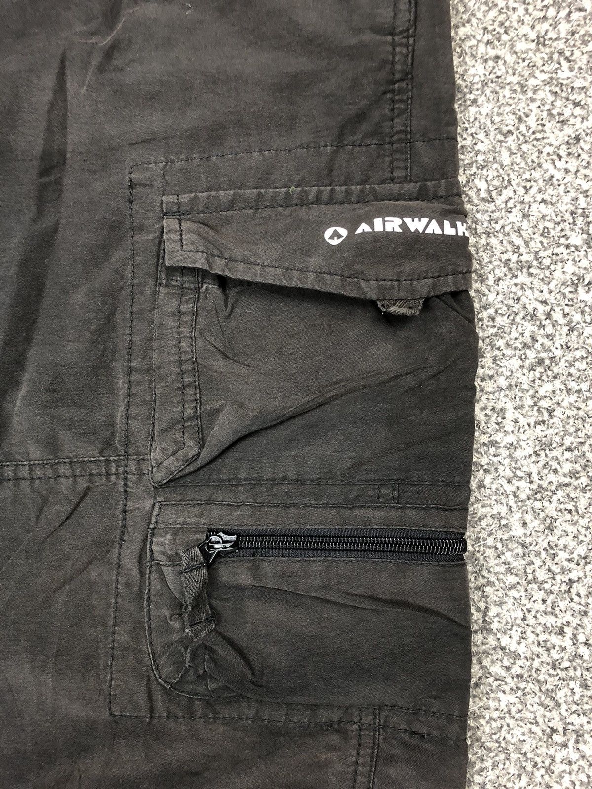 Airwalk Vintage Sunfaded Airwalk 3 quater Cargo Pants Size US 34 / EU 50 - 7 Thumbnail