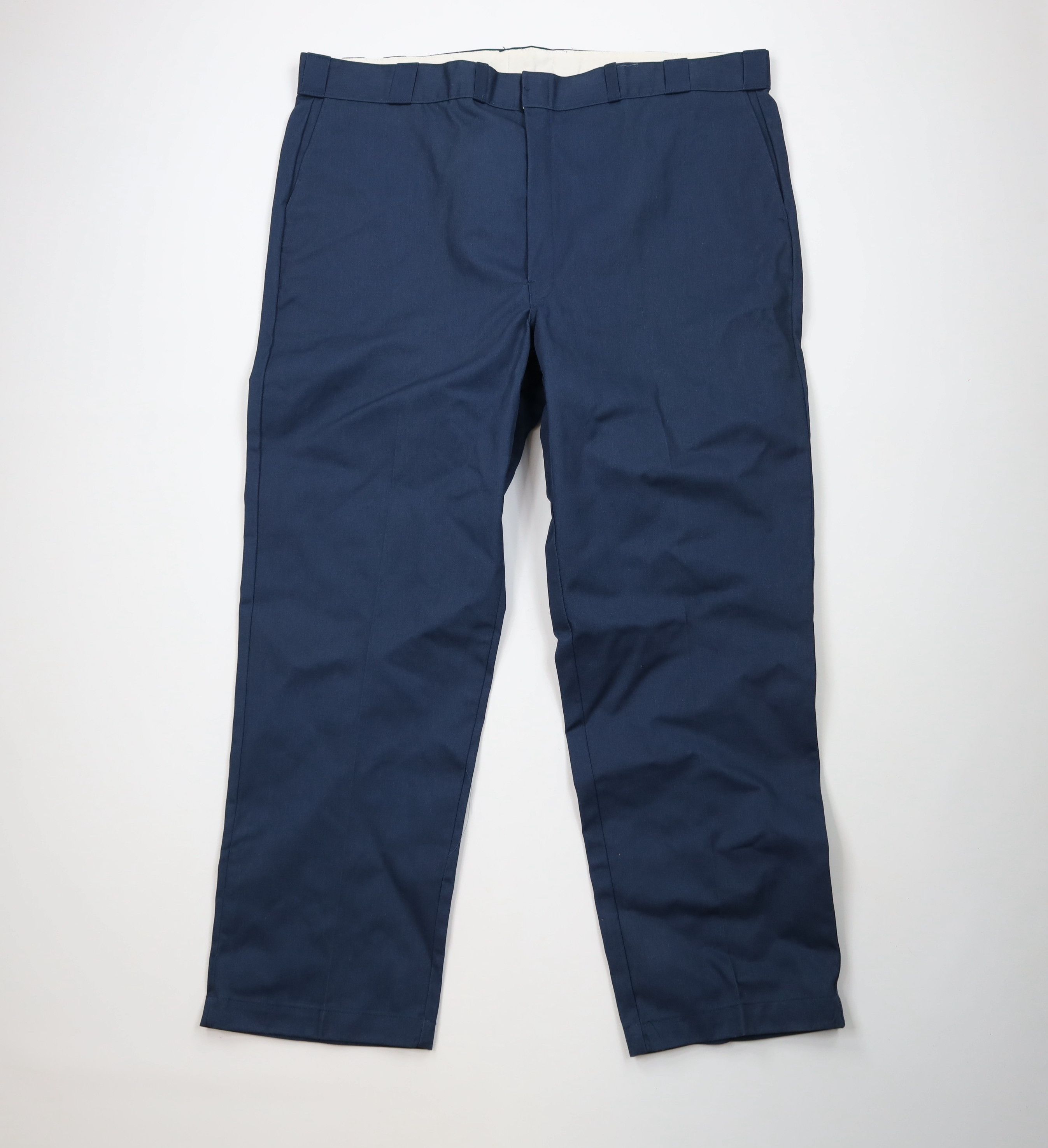 Dickies Vintage 90s Dickies Mechanic Wide Leg Pants Blue USA Size US 44 / EU 60 - 1 Thumbnail