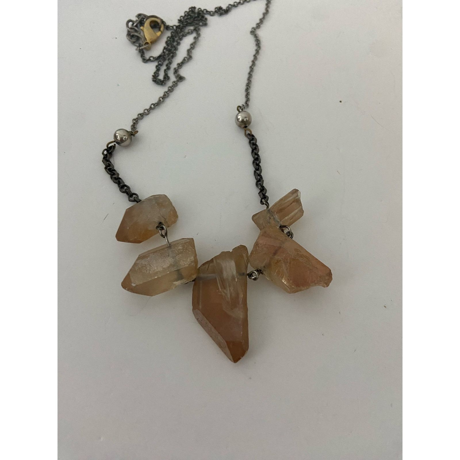 Other Citrine quartz crystal necklace Size ONE SIZE - 5 Thumbnail
