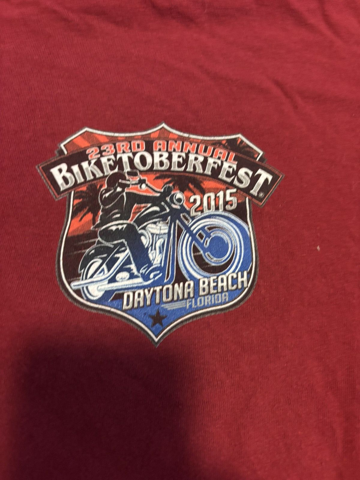 Harley Davidson 2019 Daytona Beach, FL Biketoberfest Graphic Tee Shirt Size US L / EU 52-54 / 3 - 2 Thumbnail