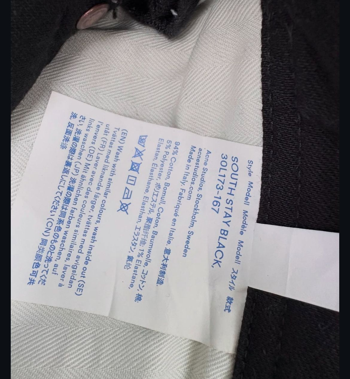 Acne Studios 2000s Acne Studios Bla Konst Jeans Pants Size US 28 / EU 44 - 5 Thumbnail