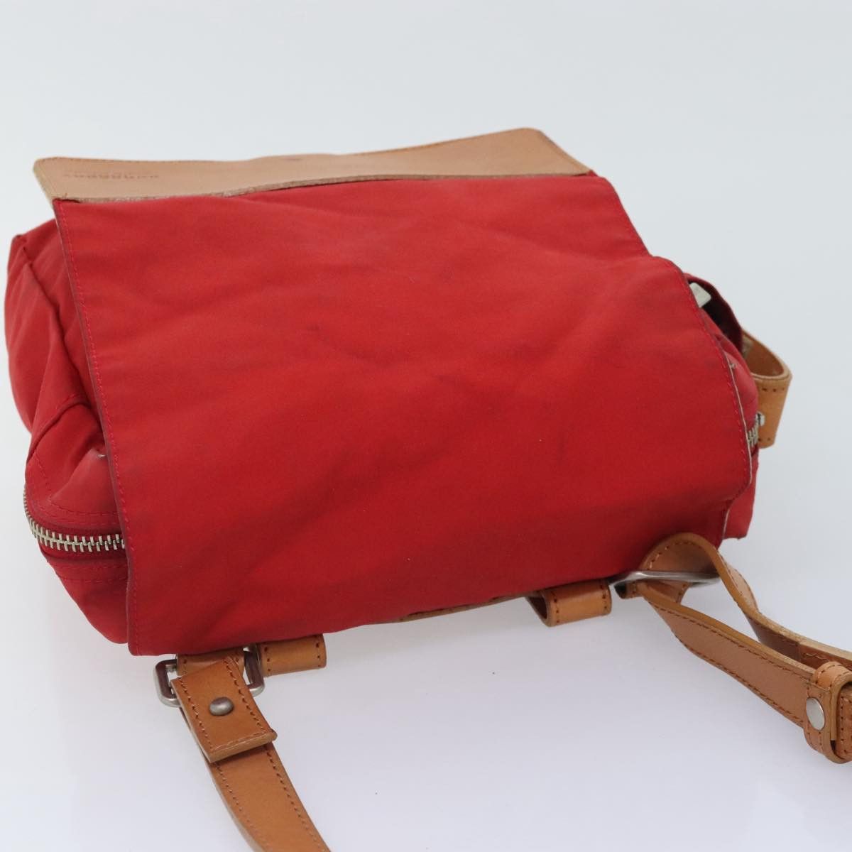 Burberry Burberry Shoulder Bag Nylon Red Size ONE SIZE - 6 Thumbnail