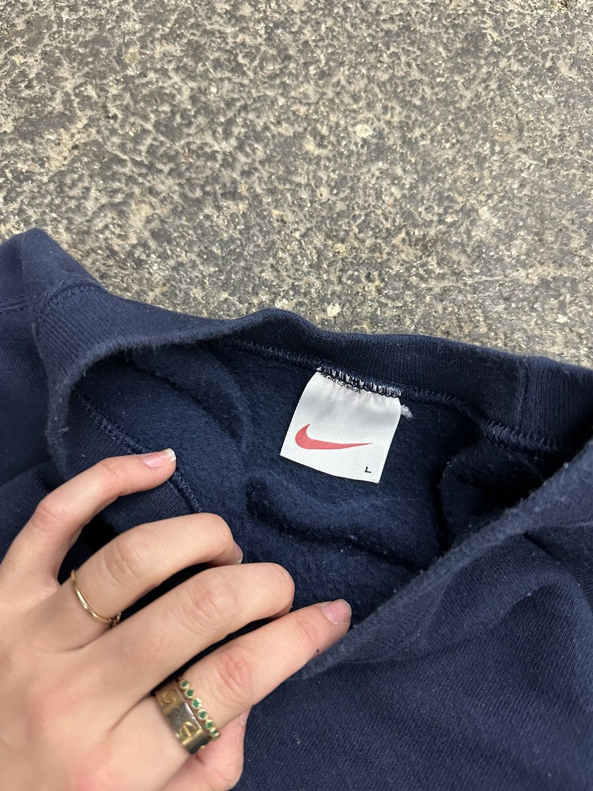 Nike × Vintage Y2K Nike crewneck Size US L / EU 52-54 / 3 - 6 Thumbnail