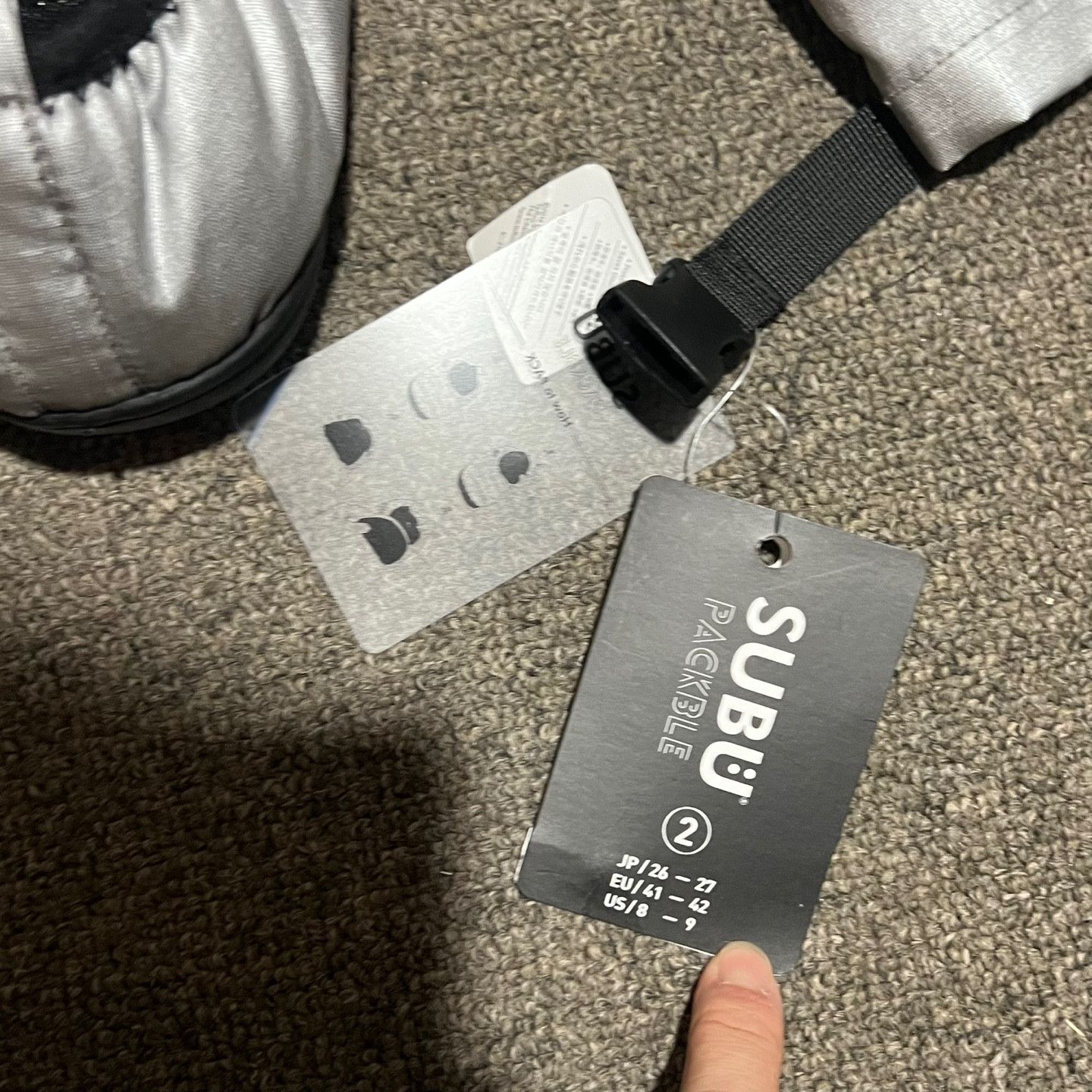 SUBU Subu Packable F-Line Foil Silver Size US 9 / EU 42 - 5 Thumbnail