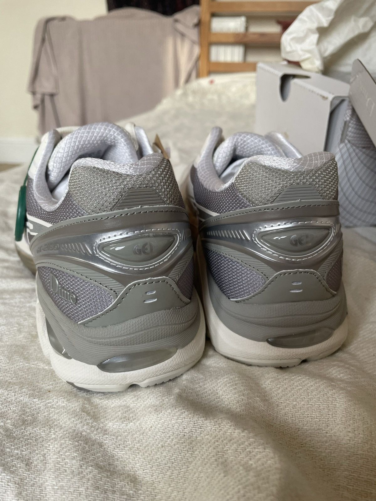 Asics × Dime Dime x ASICS GT-2160 Arctic Wolf / London Fog Size US 10.5 / EU 43-44 - 3 Thumbnail