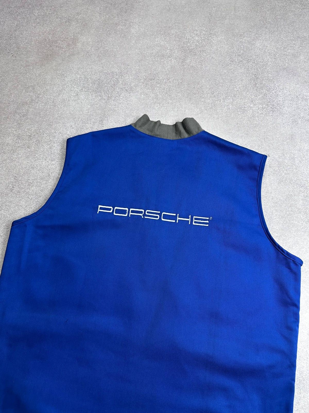 Porsche Design Vintage Porsche Big Logo Racing Vest Y2K L Size US L / EU 52-54 / 3 - 5 Thumbnail