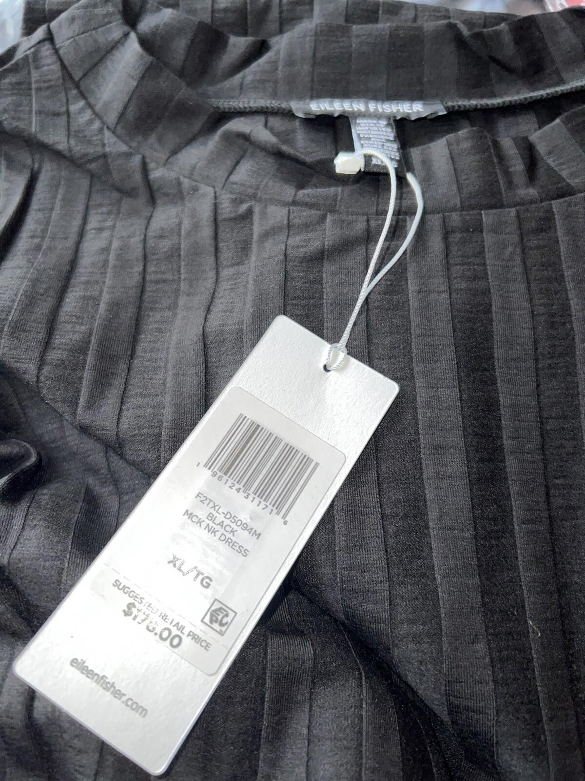 Eileen Fisher Eileen Fisher Wide Stretch Rib Mockneck Dress Women's XL NEW Size XL / US 12-14 / IT 48-50 - 5 Thumbnail