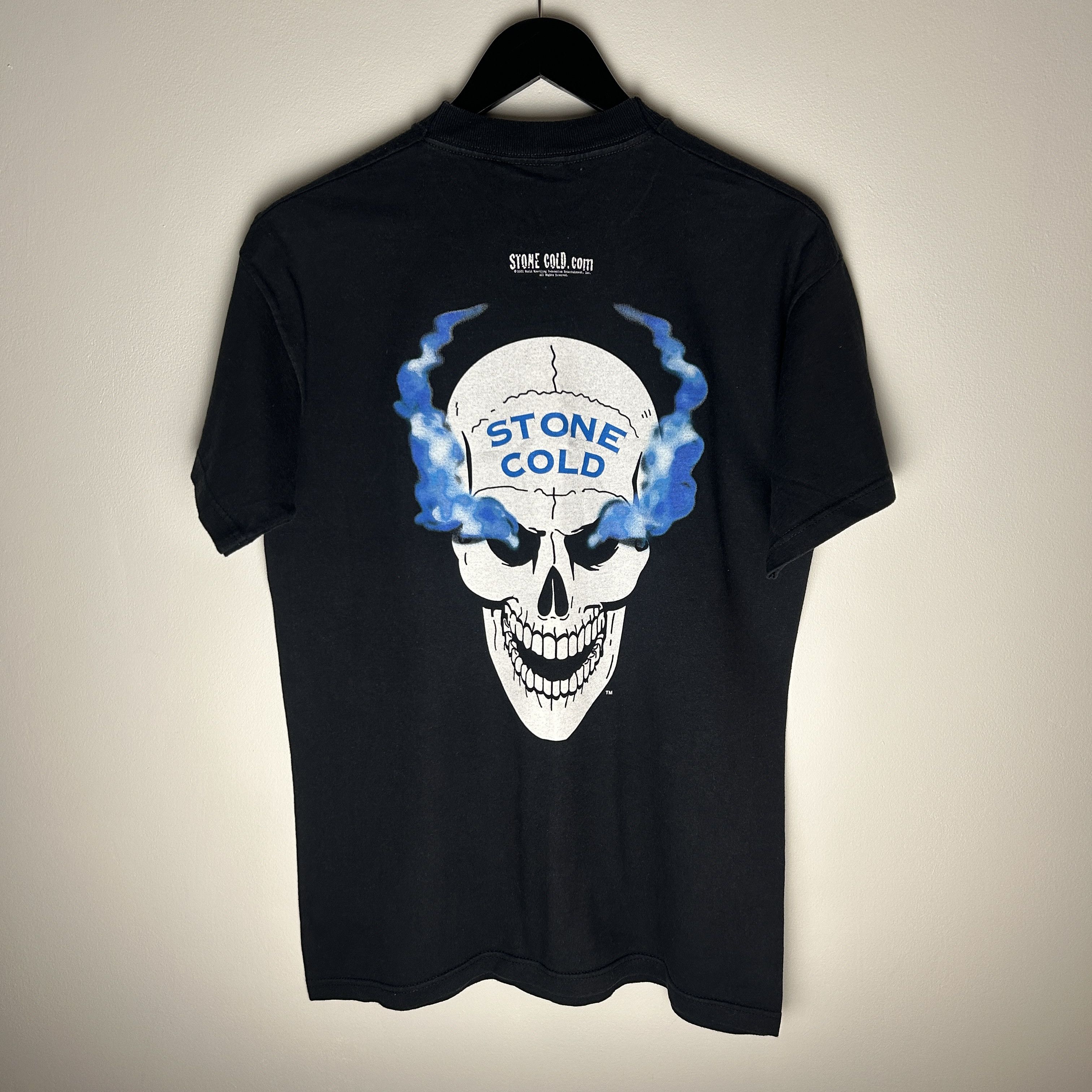 WWE Vintage Stone Cold What 2001 WWE T-shirt Size US M / EU 48-50 / 2 - 2 Thumbnail