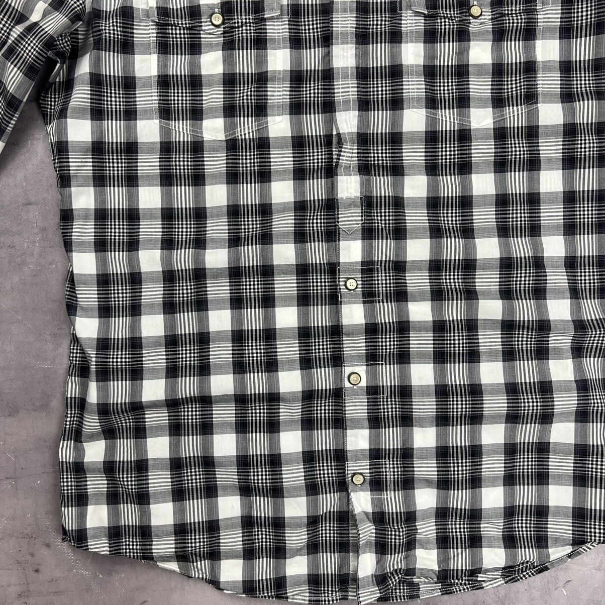 Dolce & Gabbana Rare! Dolce & Gabbana Checkered Shirt Luxury Button Up Size US L / EU 52-54 / 3 - 7 Thumbnail