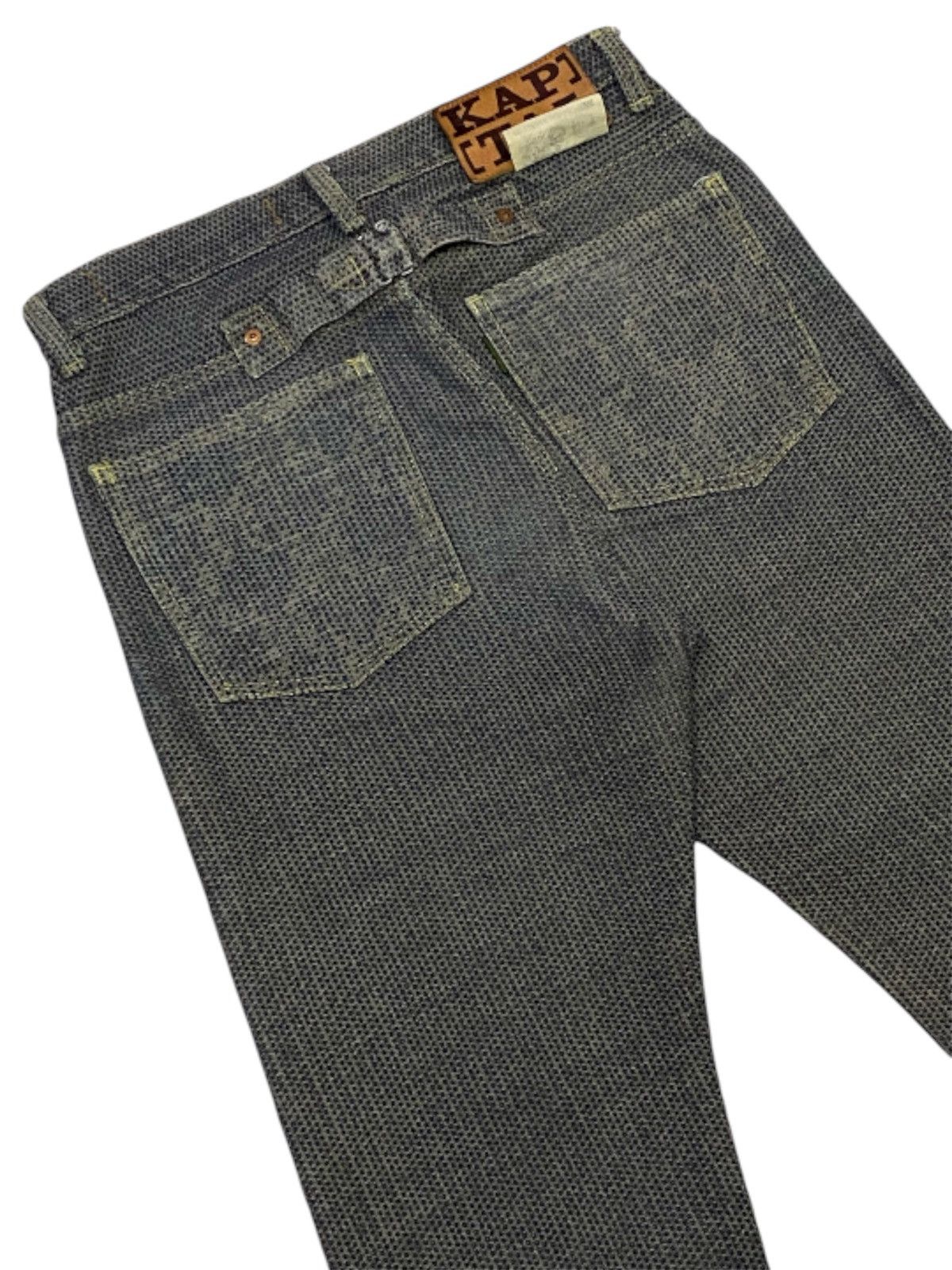 Kapital Kapital Century Monkey Cisco ( Sashiko ) Denim Pants Size US 30 / EU 46 - 11 Thumbnail