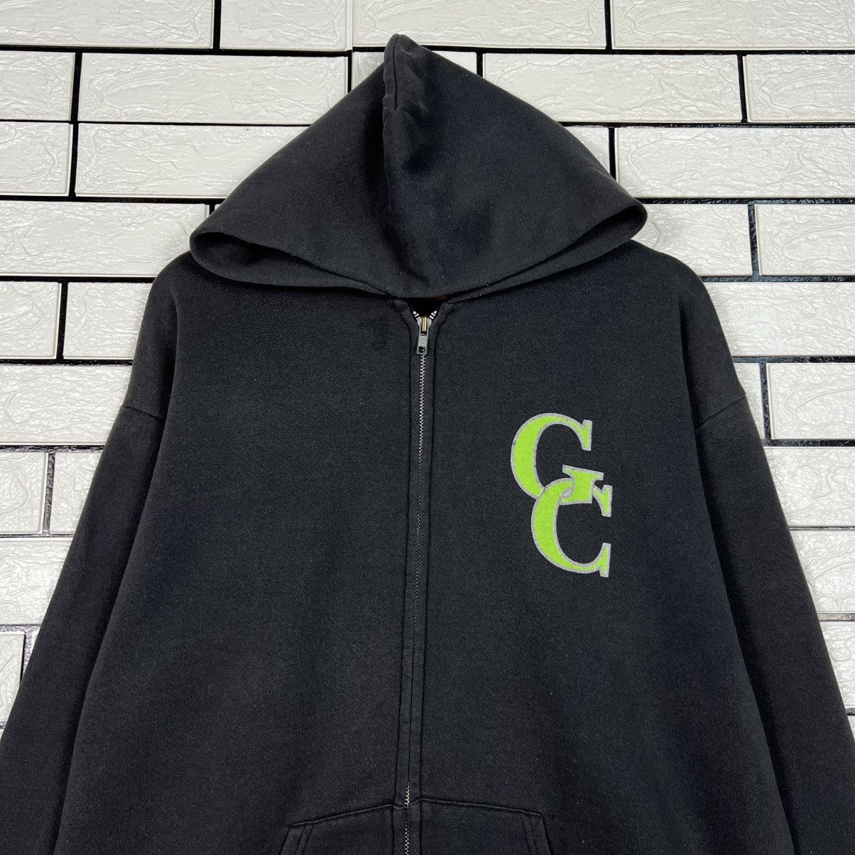 Japanese Brand GRAND CANYON Big Logo Zipper Hoodie Sweatshirt #4010-C182 Size US L / EU 52-54 / 3 - 5 Thumbnail