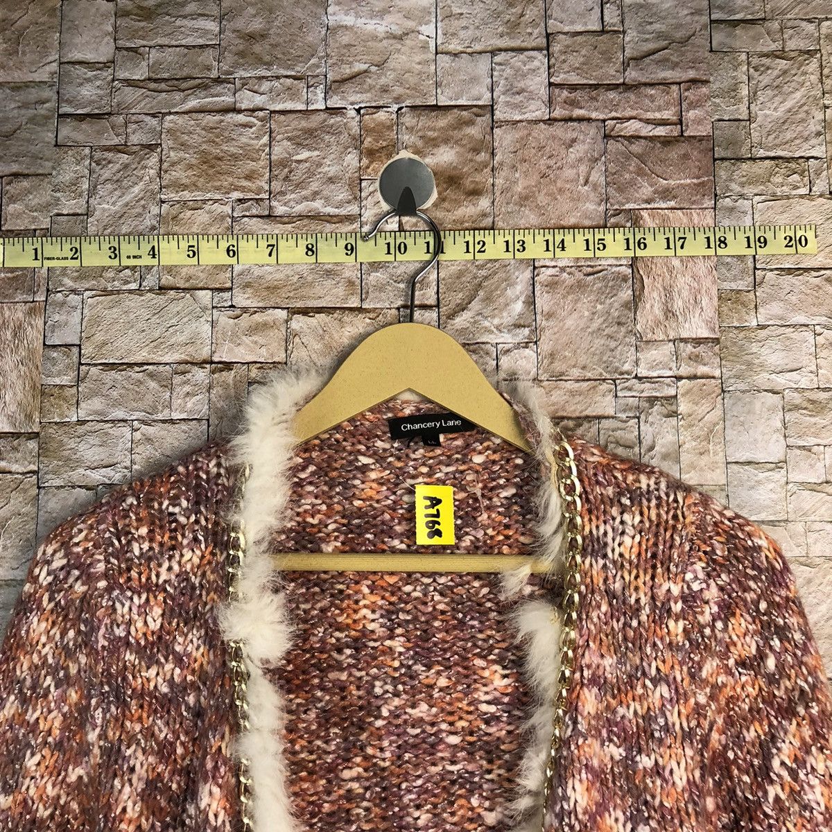Vintage Chancery Lane Pink knitwear Cardigan #A768 Size L / US 10 / IT 46 - 4 Thumbnail