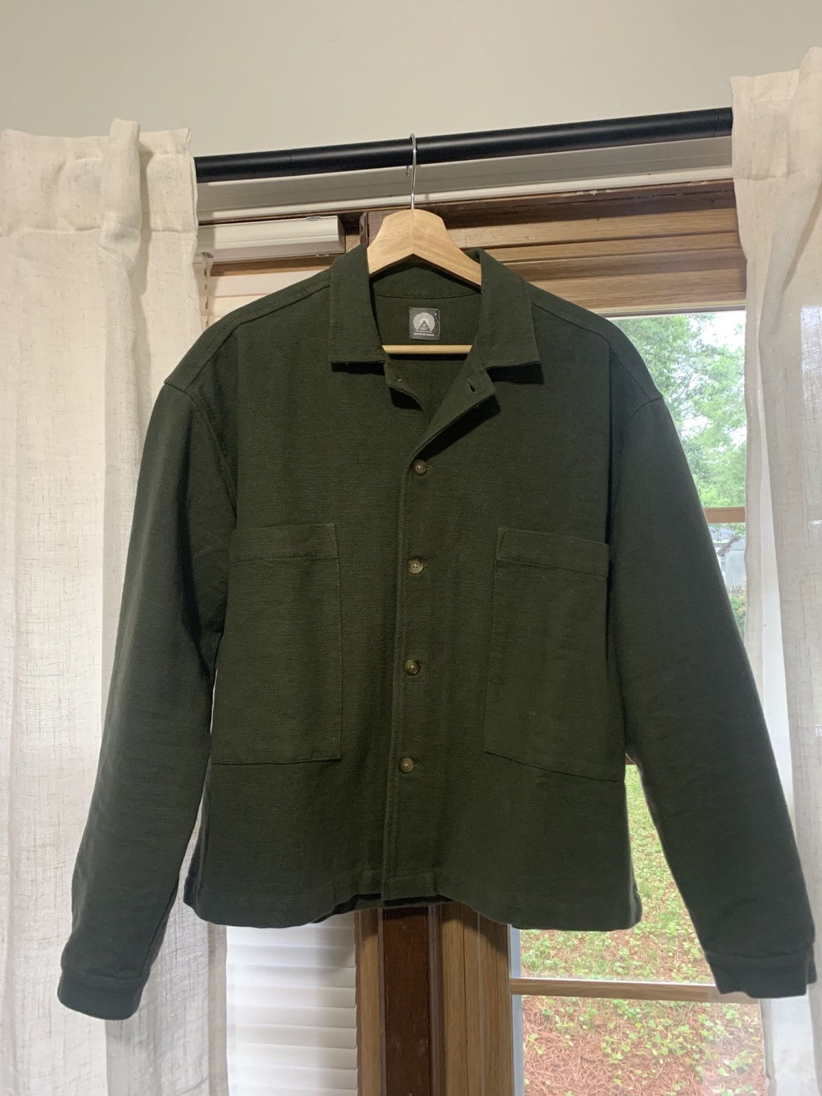 18 East 18 East Sam Shirt Jacket - Rifle Green Size US S / EU 44-46 / 1 - 1 Thumbnail