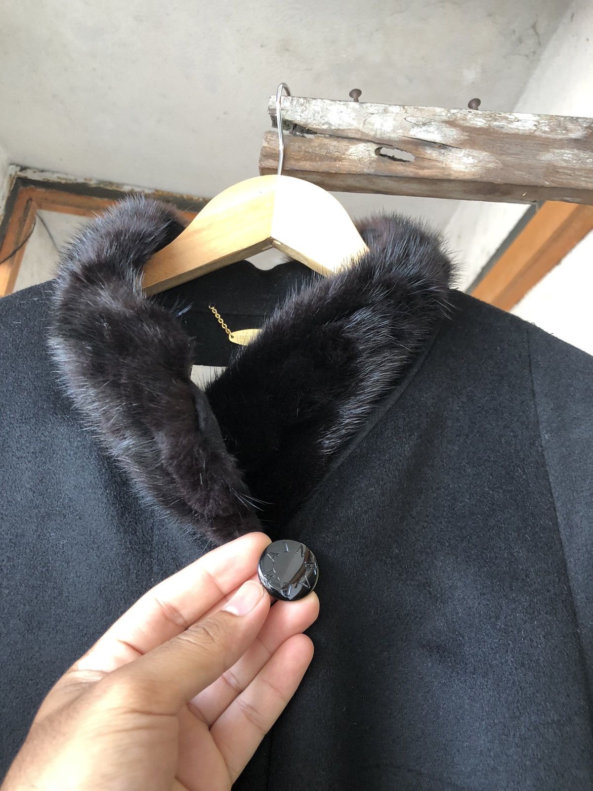 Balmain Authentic Balmain Paris Cashmere Distressed Long Coat Size L / US 10 / IT 46 - 8 Thumbnail