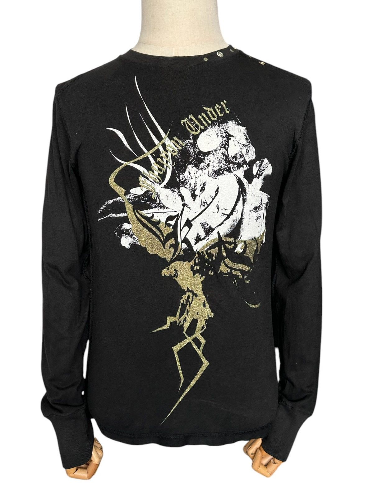 Obelisk 00's MIDAS vkei goth punk long sleeve Size US M / EU 48-50 / 2 - 4 Thumbnail