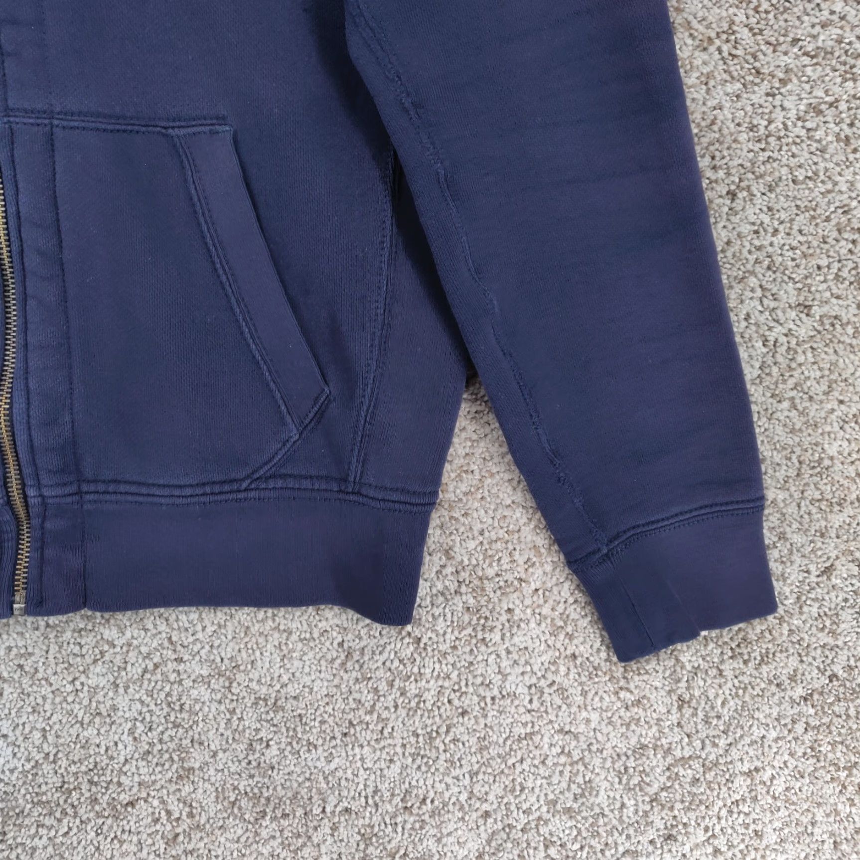 Polo Ralph Lauren Polo Ralph Lauren Hoodie Mens Medium Blue Full Zip Thermal Sweatshirt Pony Logo Size US M / EU 48-50 / 2 - 5 Thumbnail